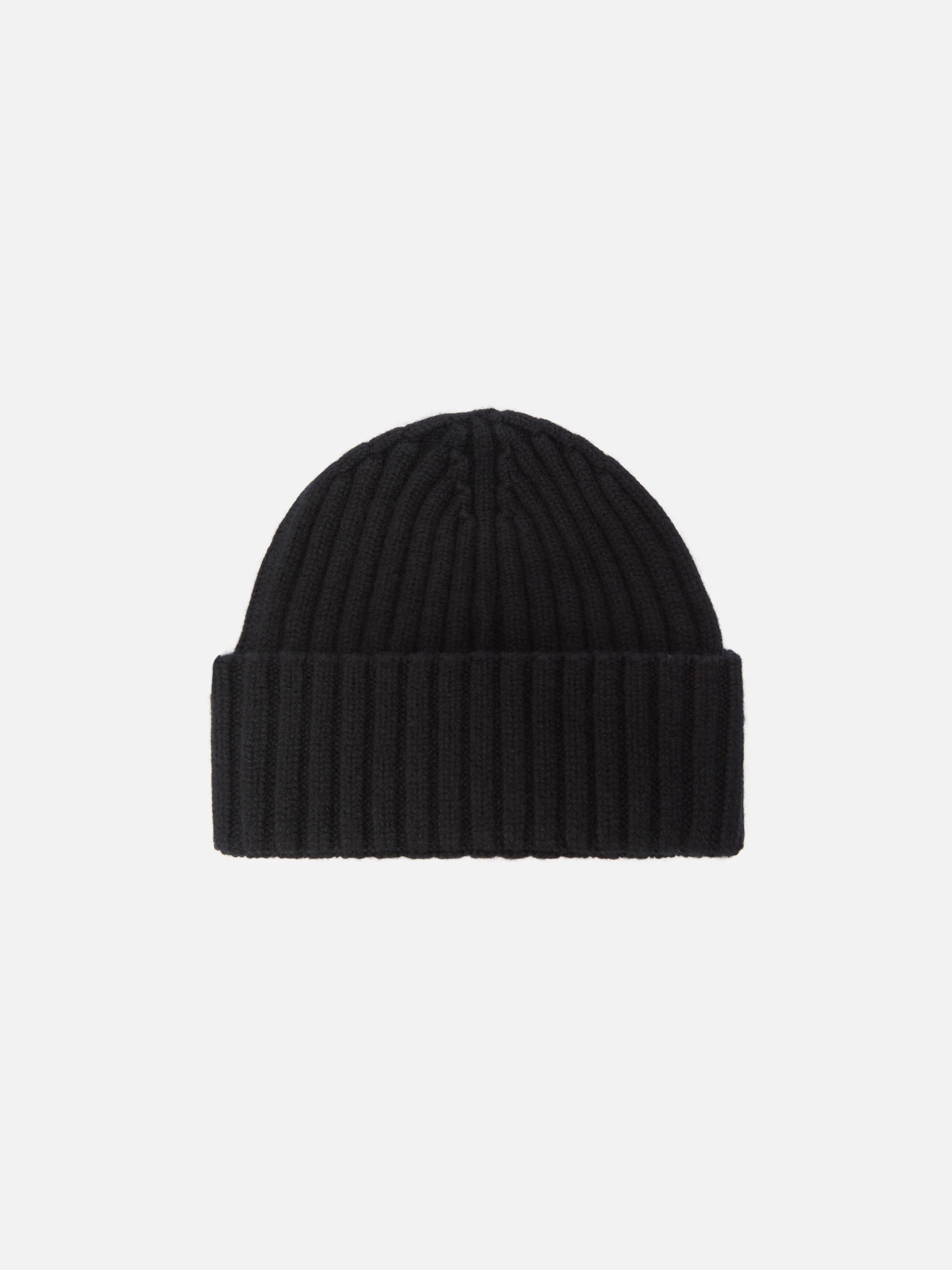 100% WOOL Wengen beanie in black - Image 3