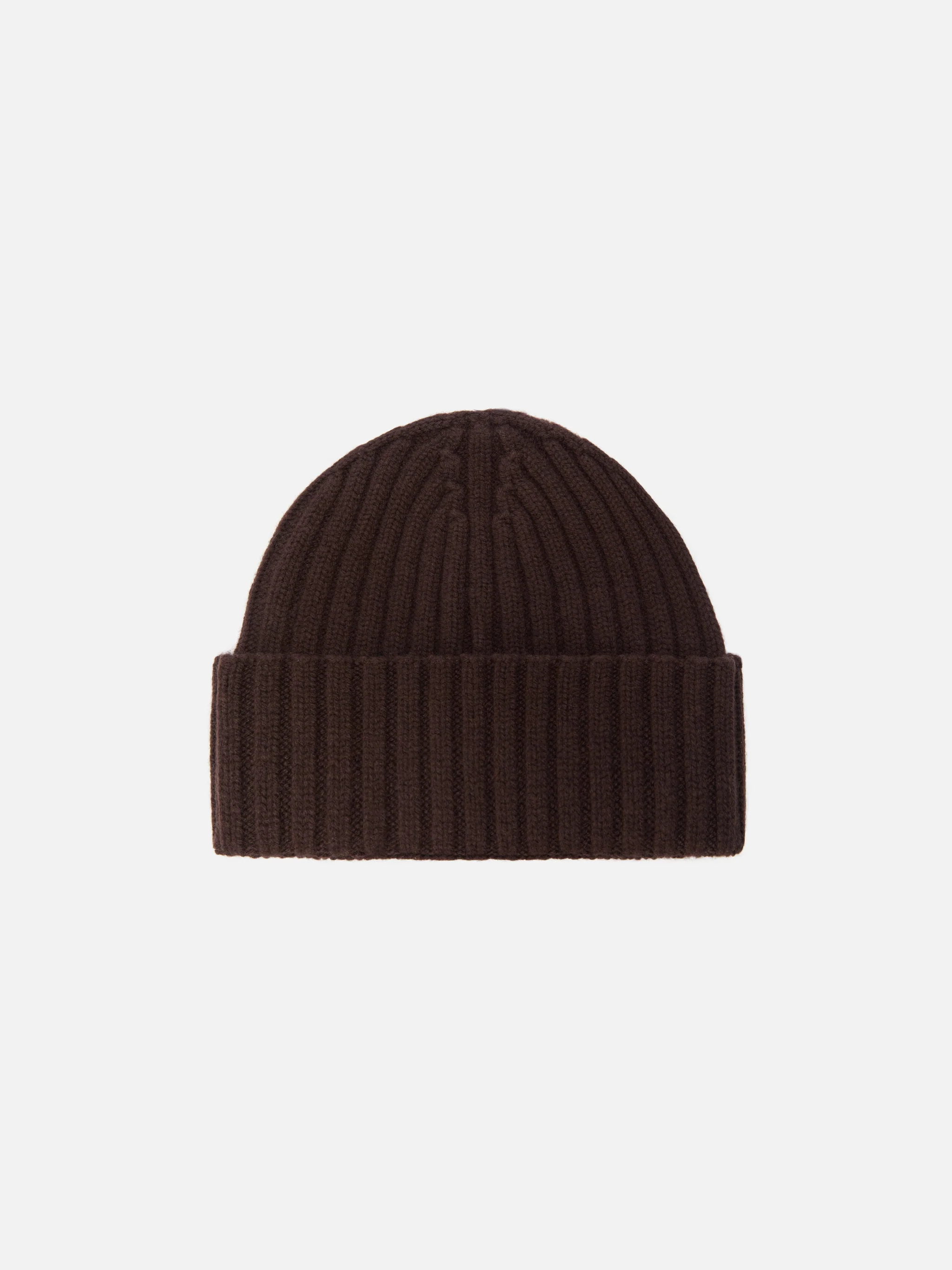100% WOOL Wengen beanie in brown - Image 3