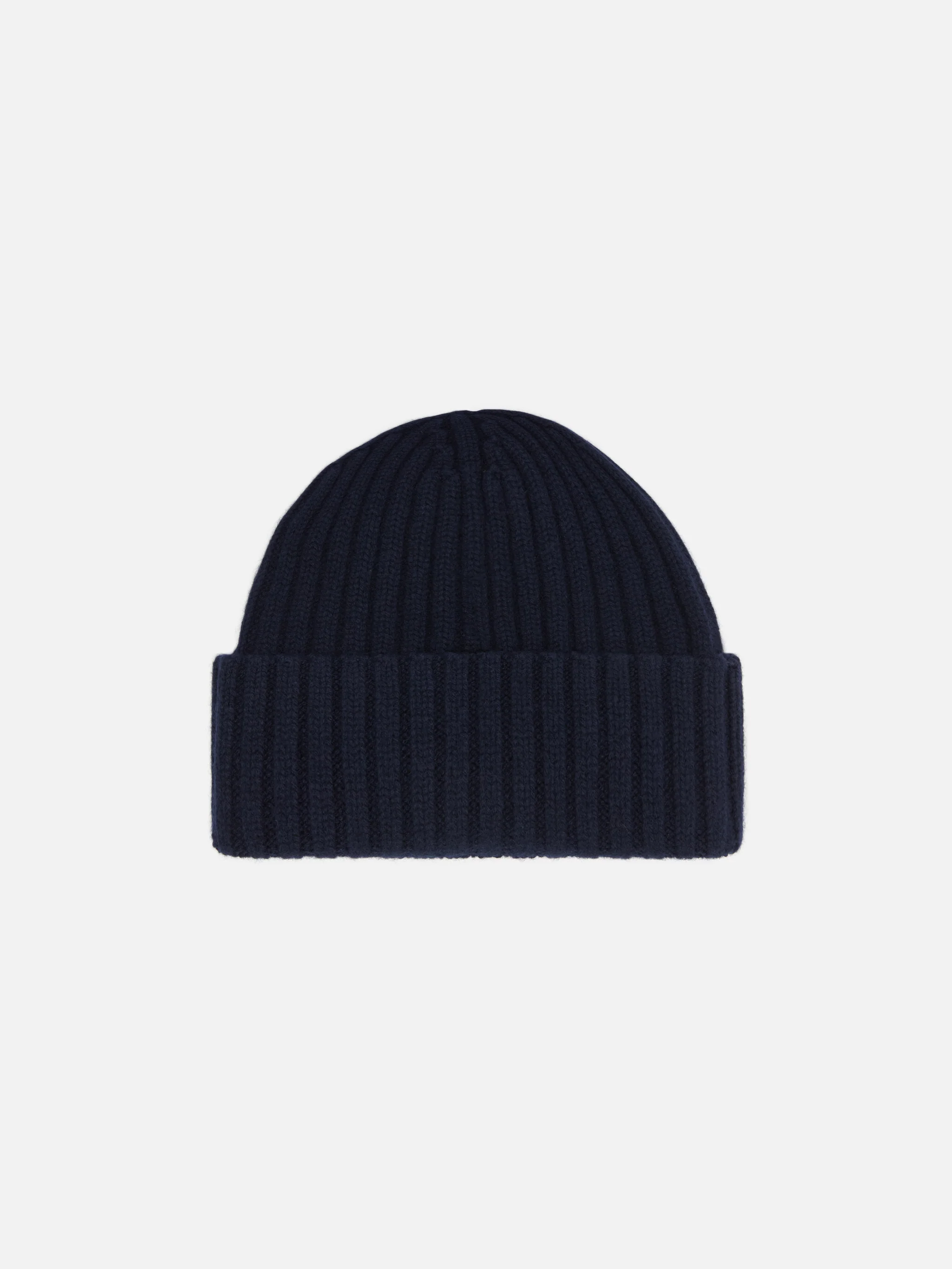 100% WOOL Wengen beanie in navy blue - Image 3