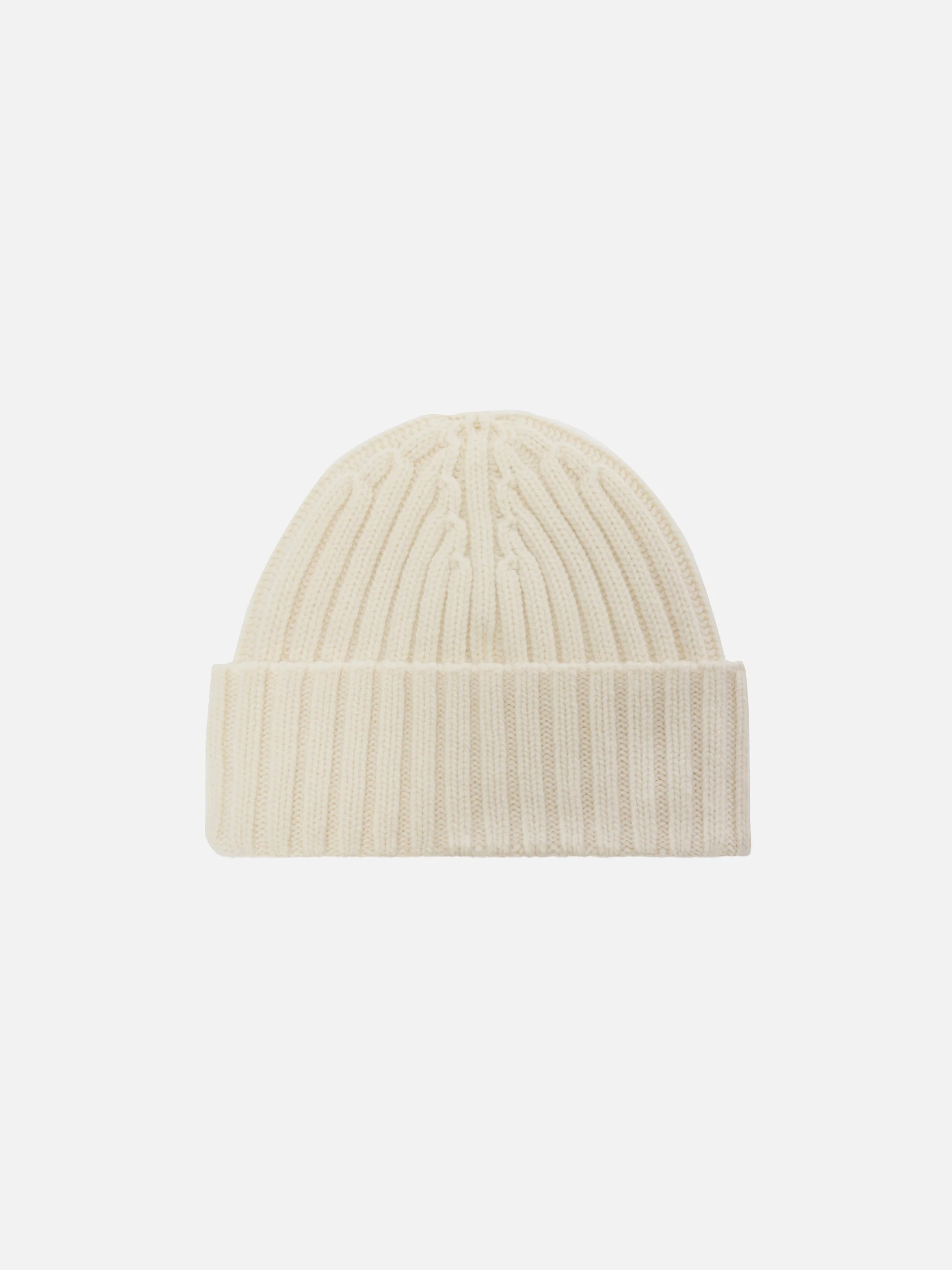Wengen beanie in off-white 100% WOOL with St. Barth embroidery - Image 3