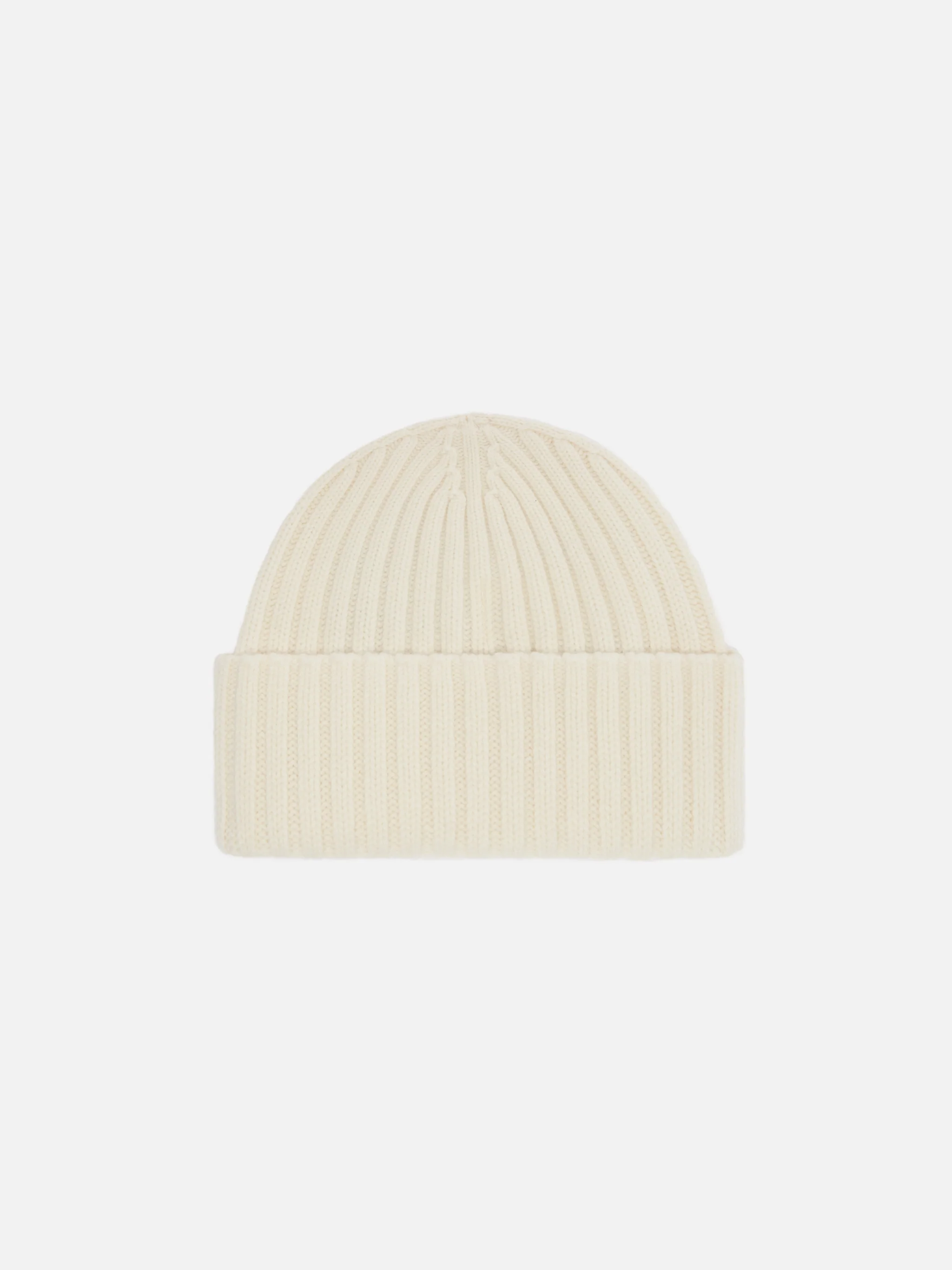 100% WOOL Wengen beanie in white - Image 3