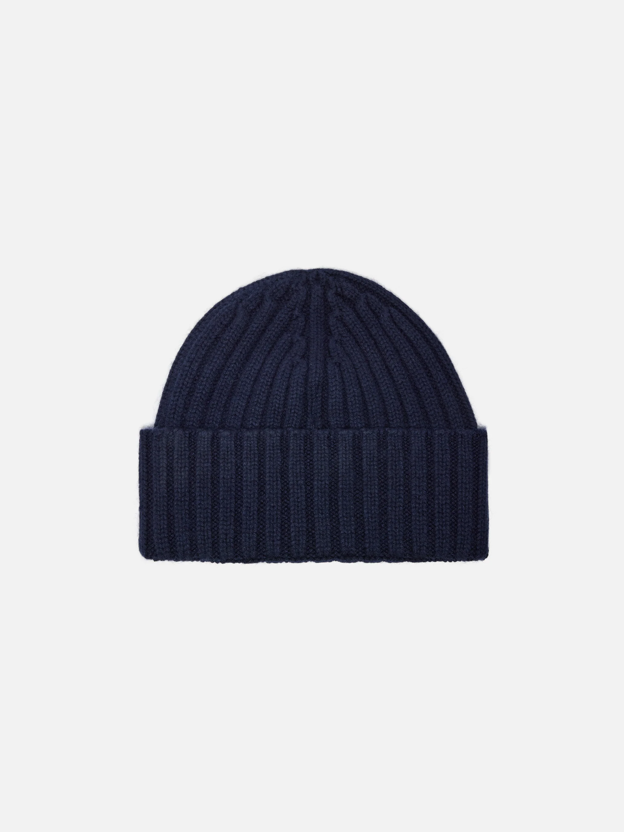 Wengen Jr beanie in cashmere blend in blue with St. Barth embroidery - Image 3