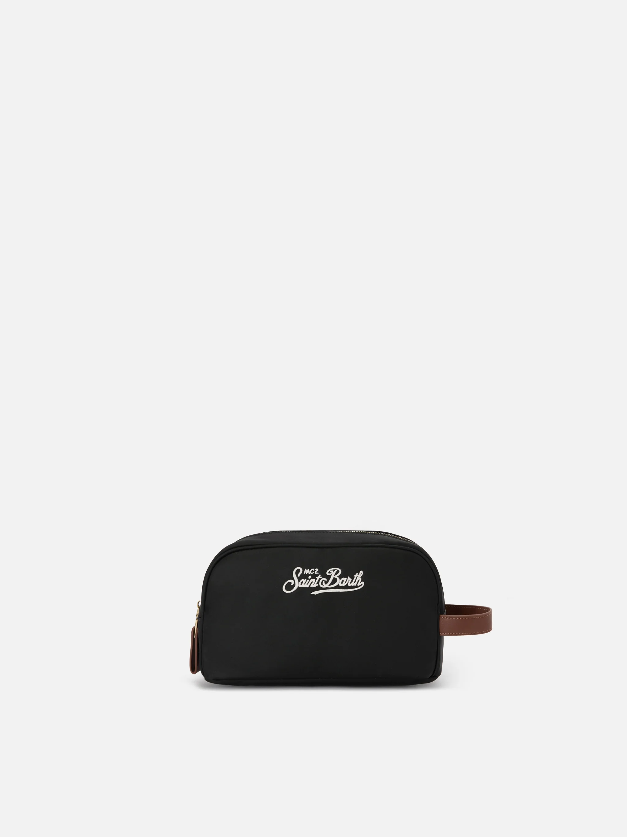 Westwood black nylon beauty bag