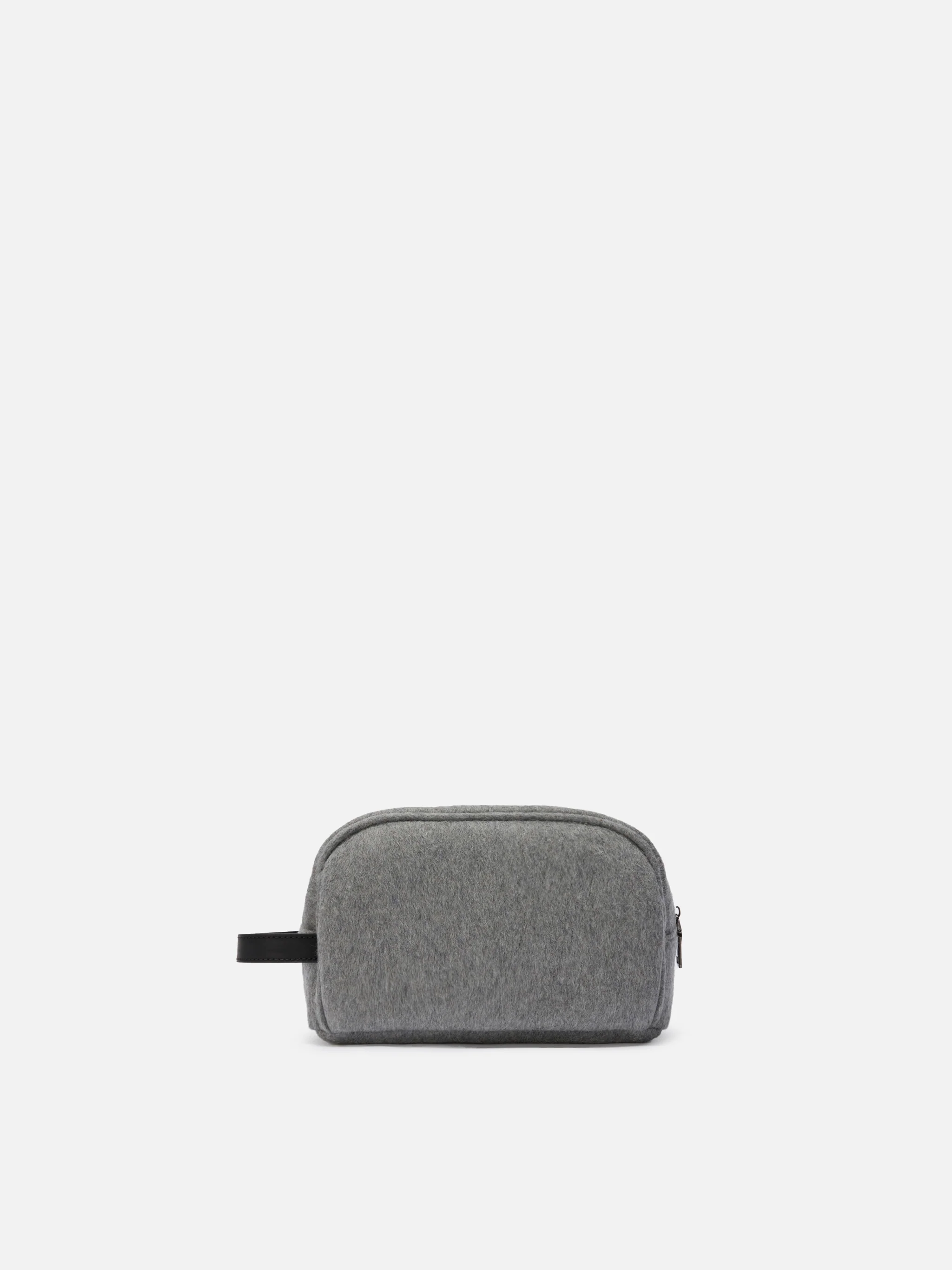 Westwood Vanity Case in gray wool blend felt - Image 3