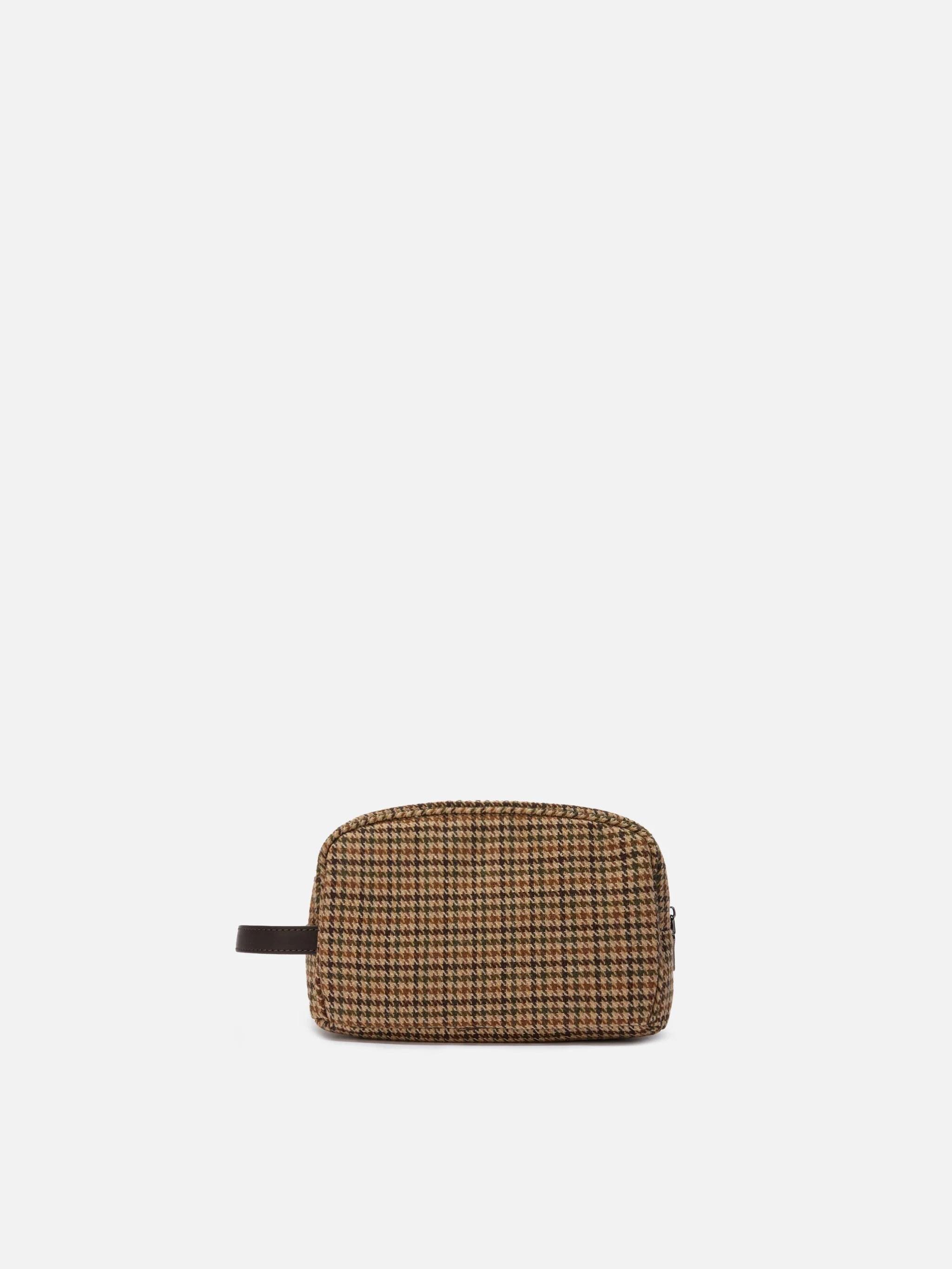 Westwood Vanity Case in houndstooth wool blend - Image 3