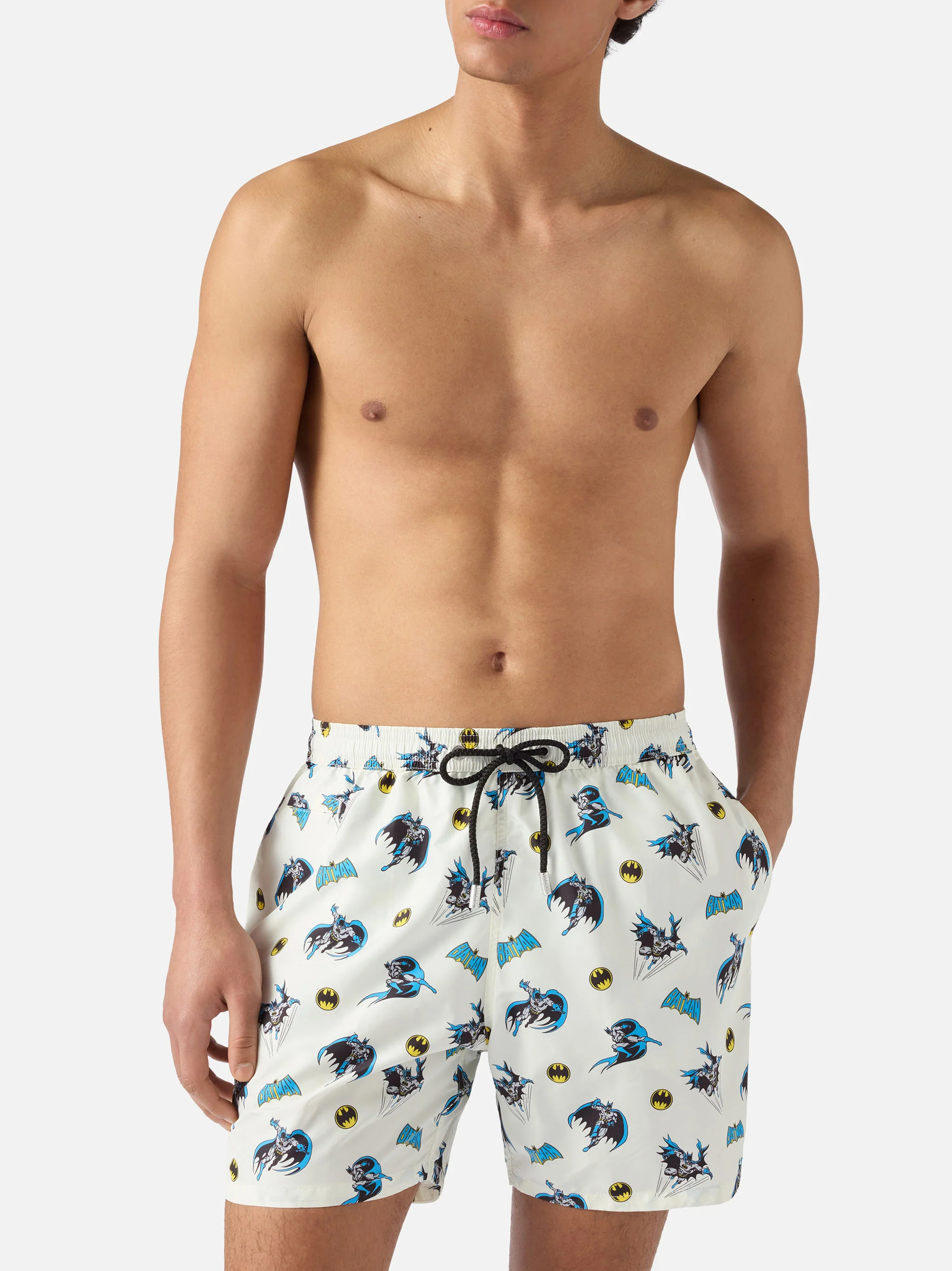 Lighting Micro Fantasy swim shorts with Batman print | Special Edition - Image 3