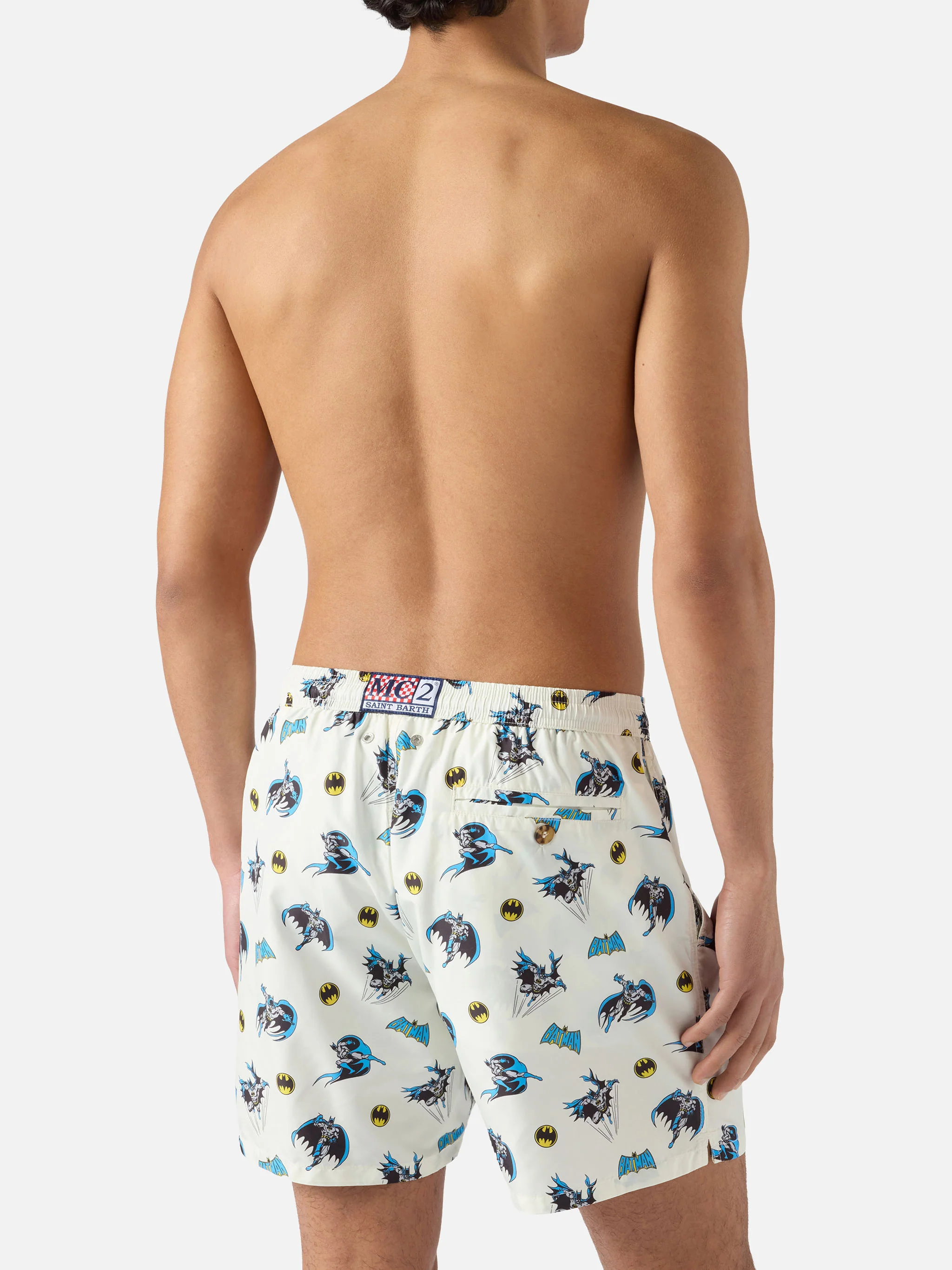 Lighting Micro Fantasy swim shorts with Batman print | Special Edition - Image 5