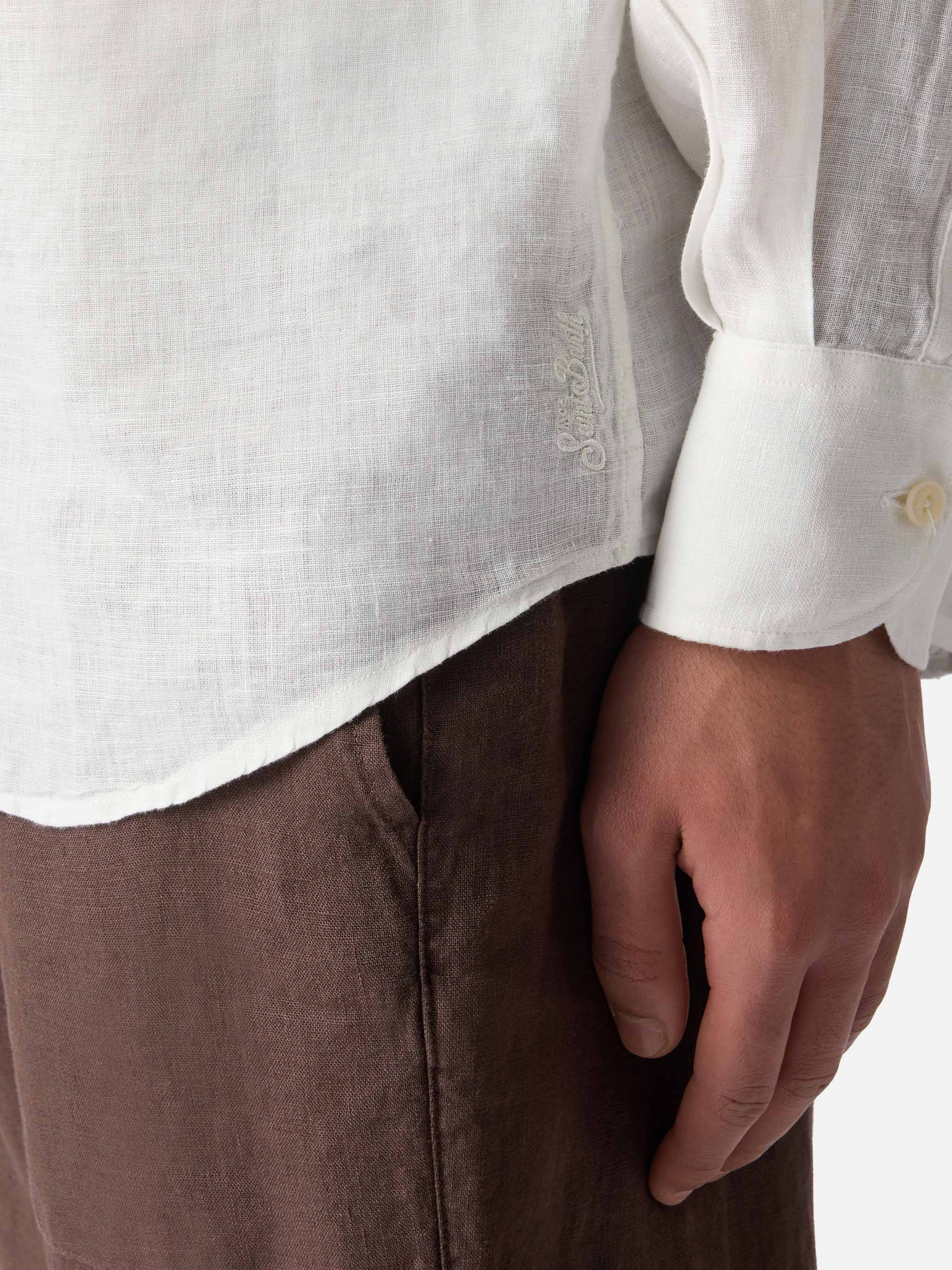 White linen shirt Pamplona - Image 2