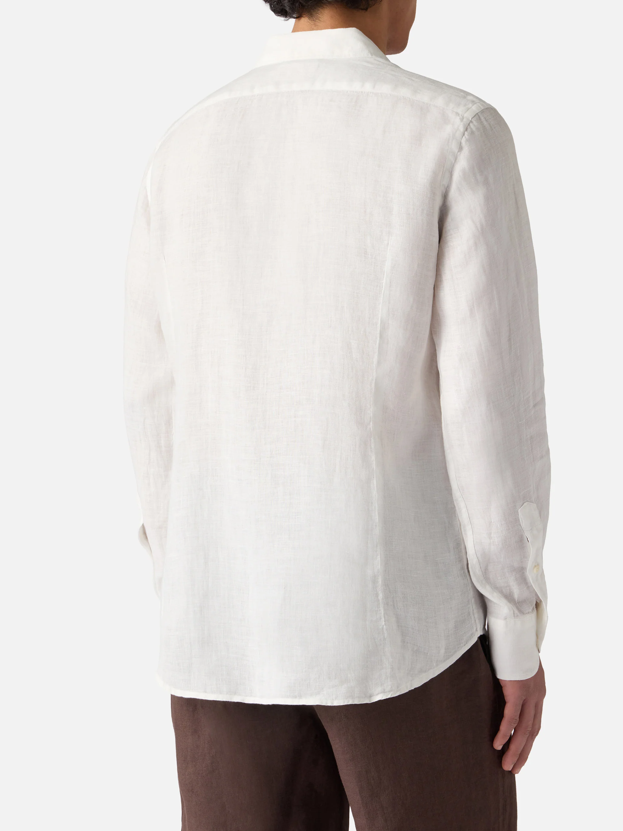 White linen shirt Pamplona - Image 3