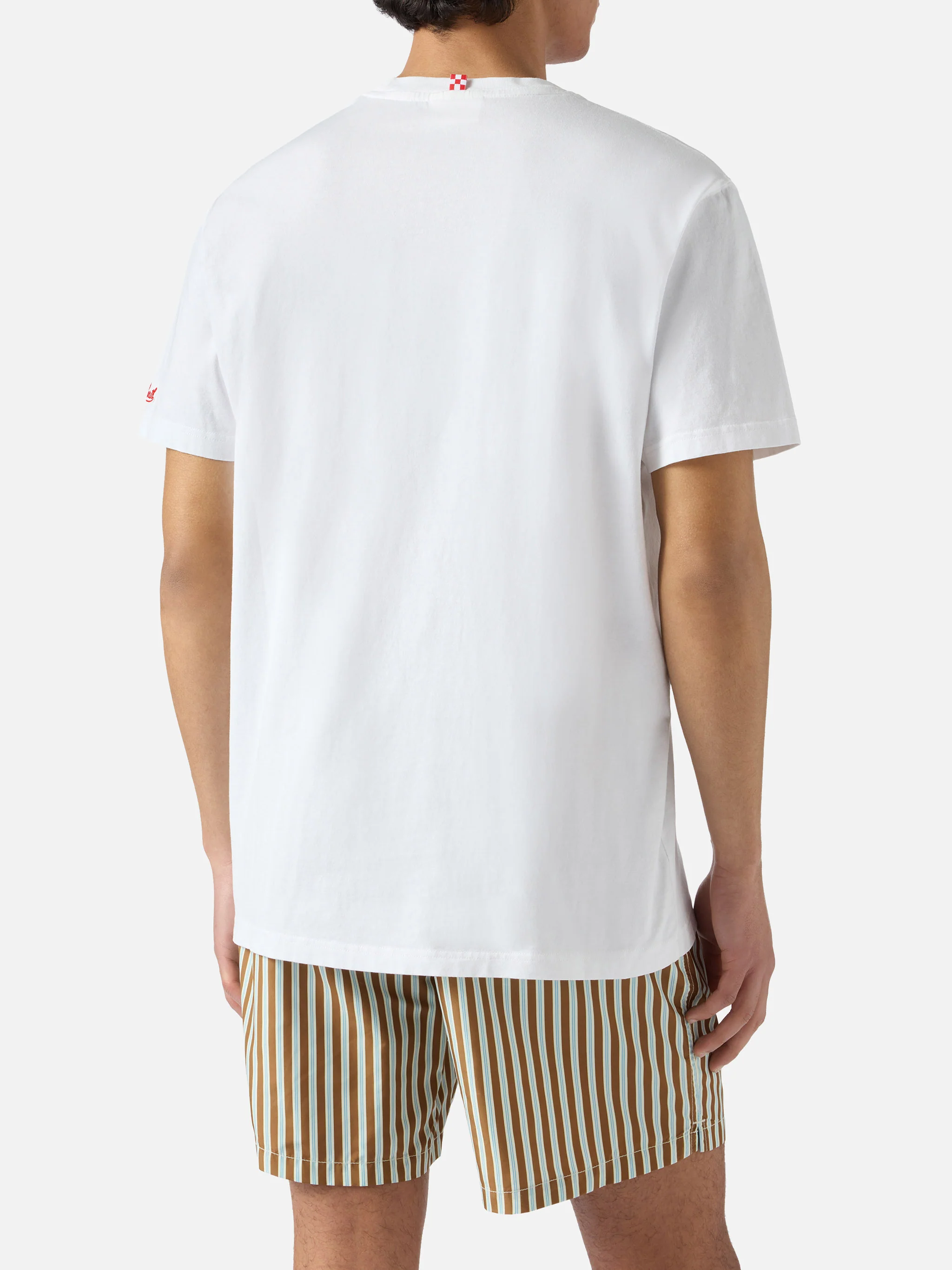 Portofino t-shirt with Domani Gozzetto? embroidery - Image 4