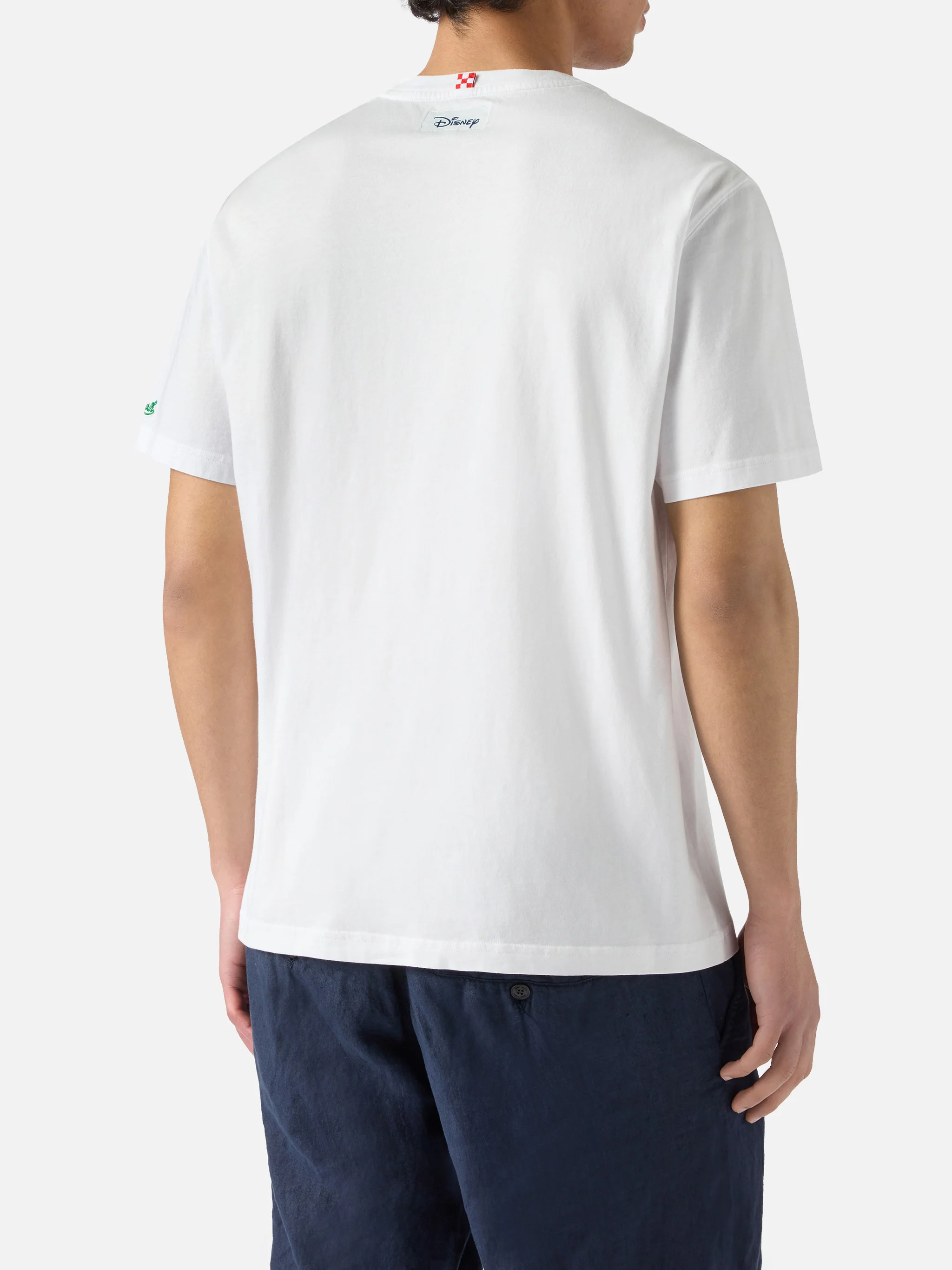 White Portofino T-shirt with I Winbledon embroidery | Special Edition - Image 4