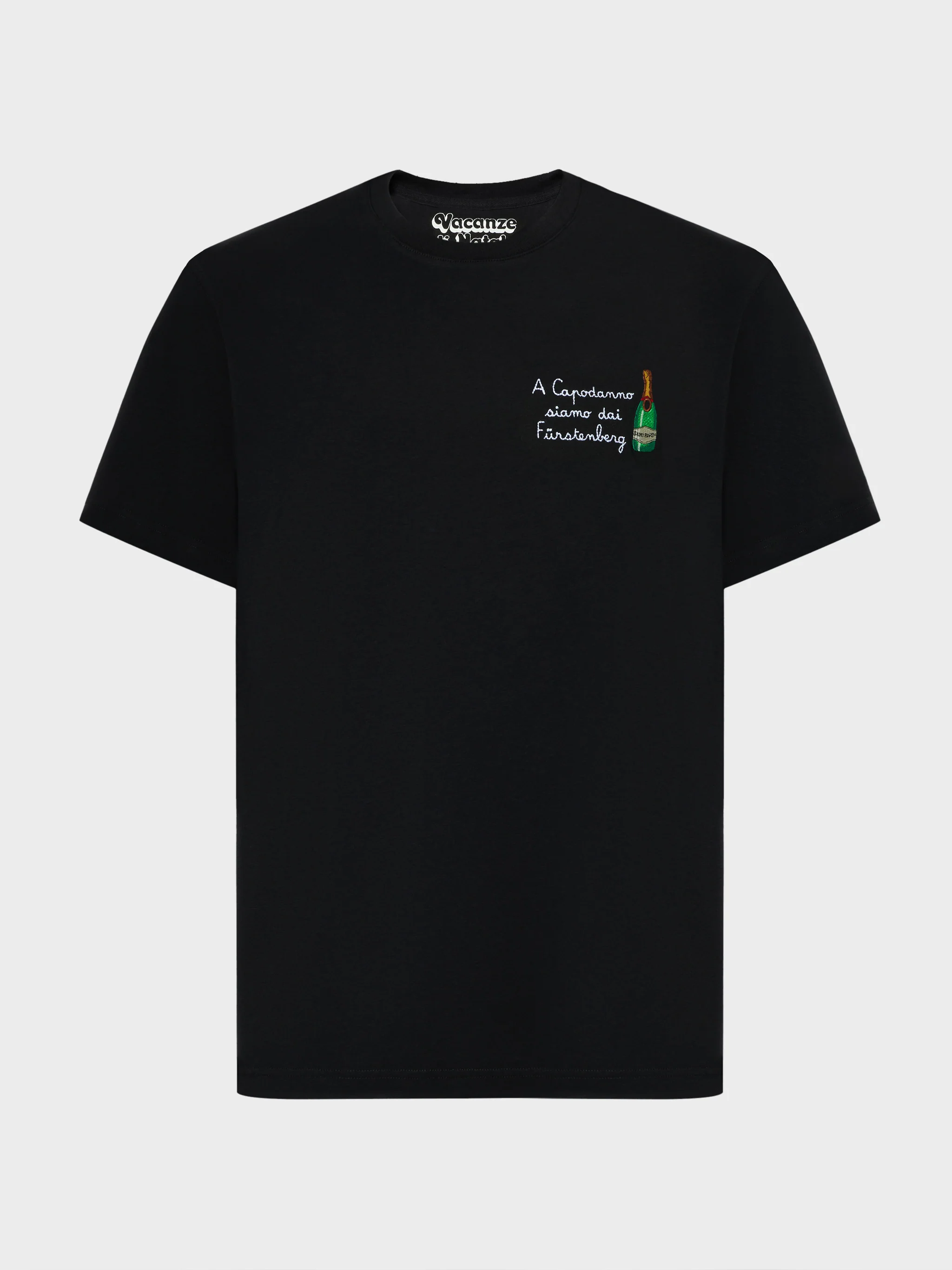 Winter cotton t-shirt Arnott Warm with Dai Fürstengberg embroidery | VACANZE DI NATALE SPECIAL EDITION - Image 5