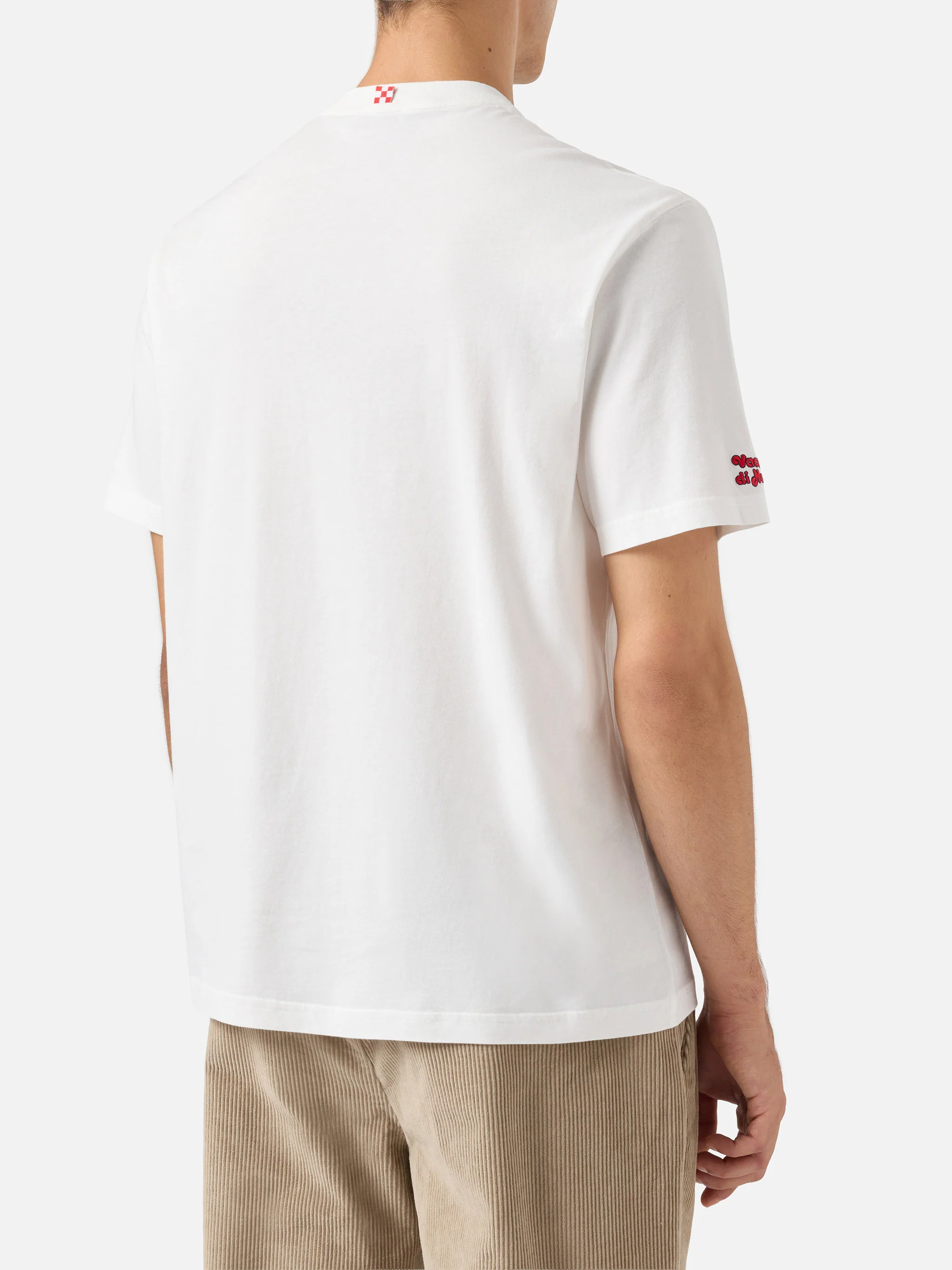 Winter cotton t-shirt Arnott Warm with Levateje er vino embroidery | VACANZE DI NATALE SPECIAL EDITION - Image 5