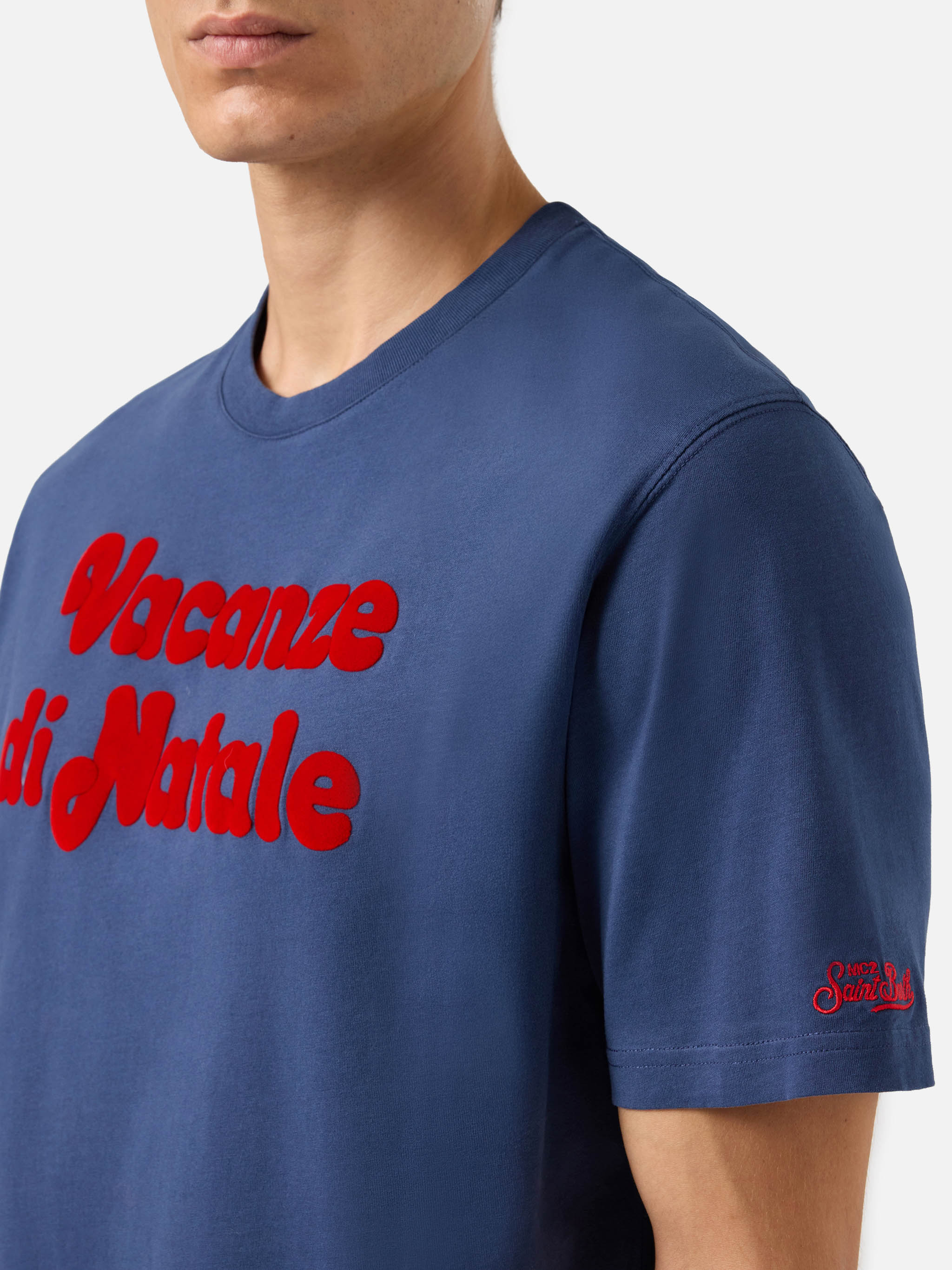Winter cotton t-shirt Arnott Warm with logo film flock | VACANZE DI NATALE SPECIAL EDITION - Image 3
