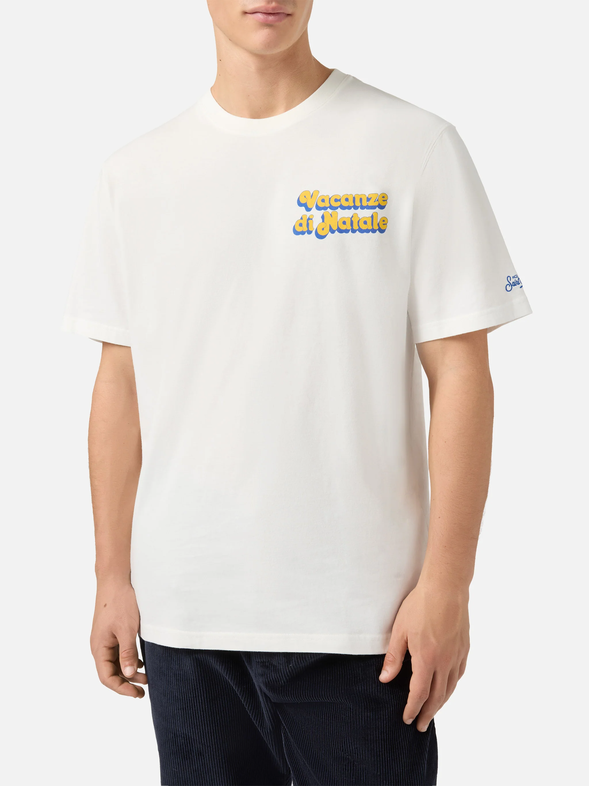 Winter cotton t-shirt Arnott Warm with logo film print | VACANZE DI NATALE SPECIAL EDITION - Image 4