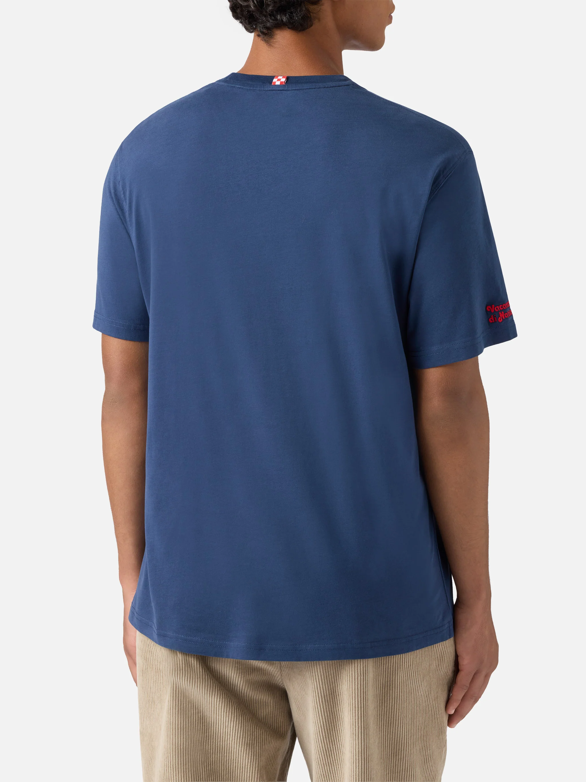 Winter cotton t-shirt Arnott Warm with Non sono bello … piaccio! embroidery | VACANZE DI NATALE SPECIAL EDITION - Image 4