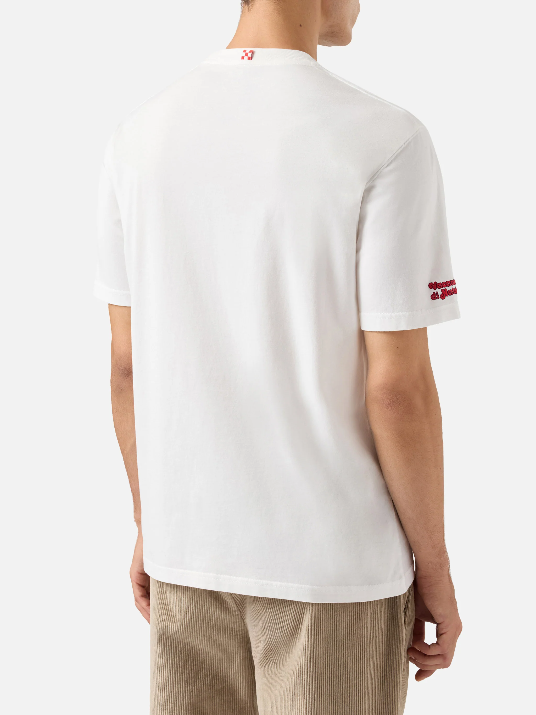 Winter cotton t-shirt Arnott Warm with Sole whisky e sei in pole position! embroidery | VACANZE DI NATALE SPECIAL EDITION - Image 4