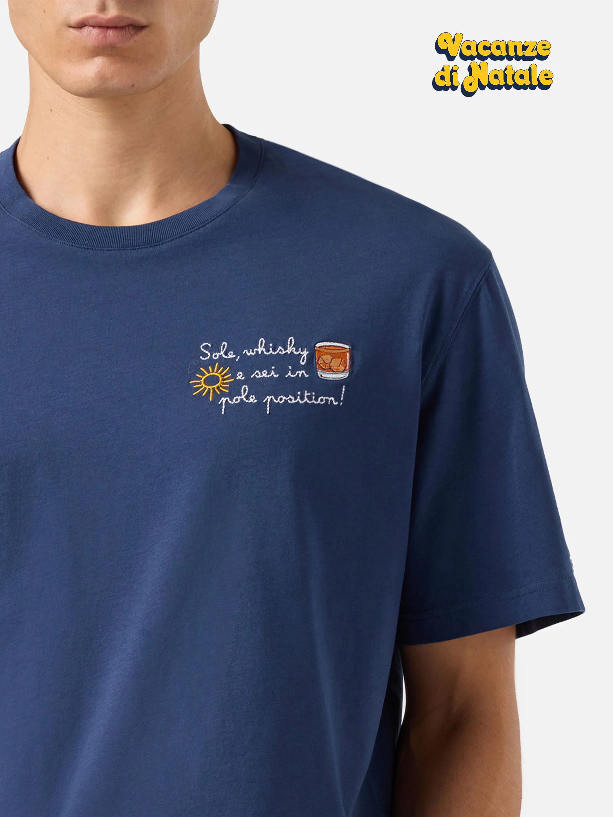 Winter cotton t-shirt Arnott Warm with Sole, wishy e sei in pole position! embroidery | VACANZE DI NATALE SPECIAL EDITION - Image 6