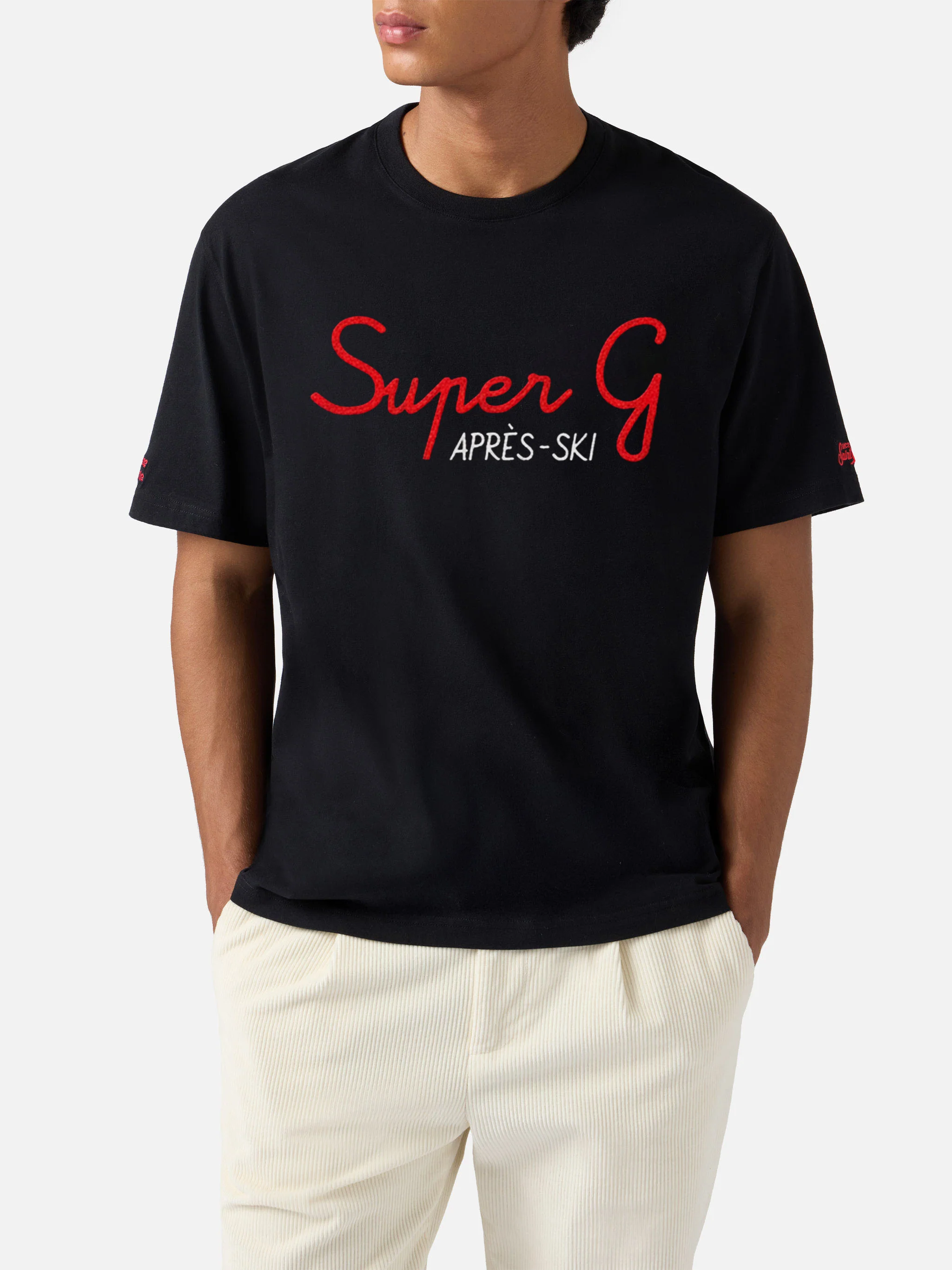 Winter cotton t-shirt Arnott Warm with Super G embroidery | SUPER G SPECIAL EDITION - Image 2