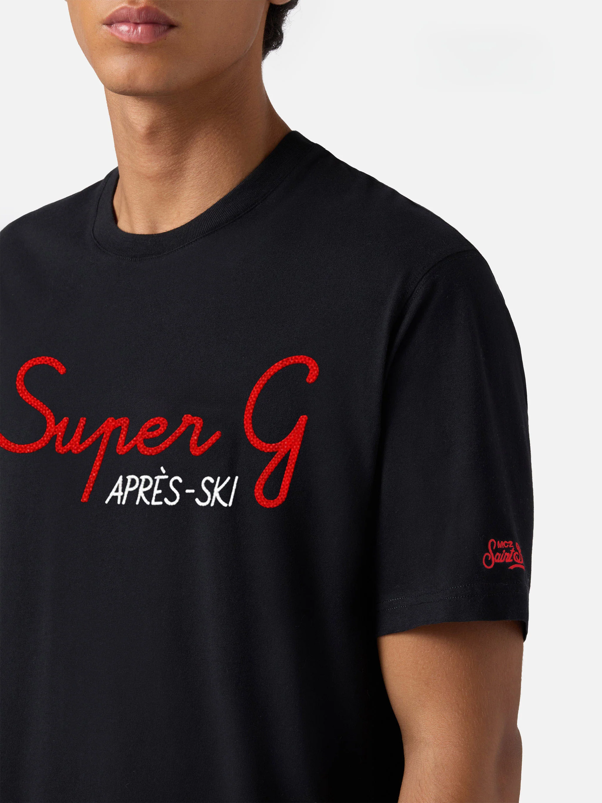 Winter cotton t-shirt Arnott Warm with Super G embroidery | SUPER G SPECIAL EDITION - Image 3