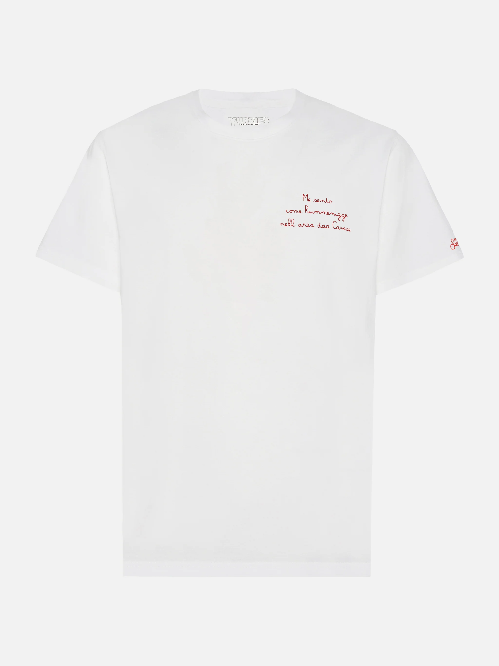 Winter cotton t-shirt Arnott with Come Rumenigge... embroidery | YUPPIES SPECIAL EDITION