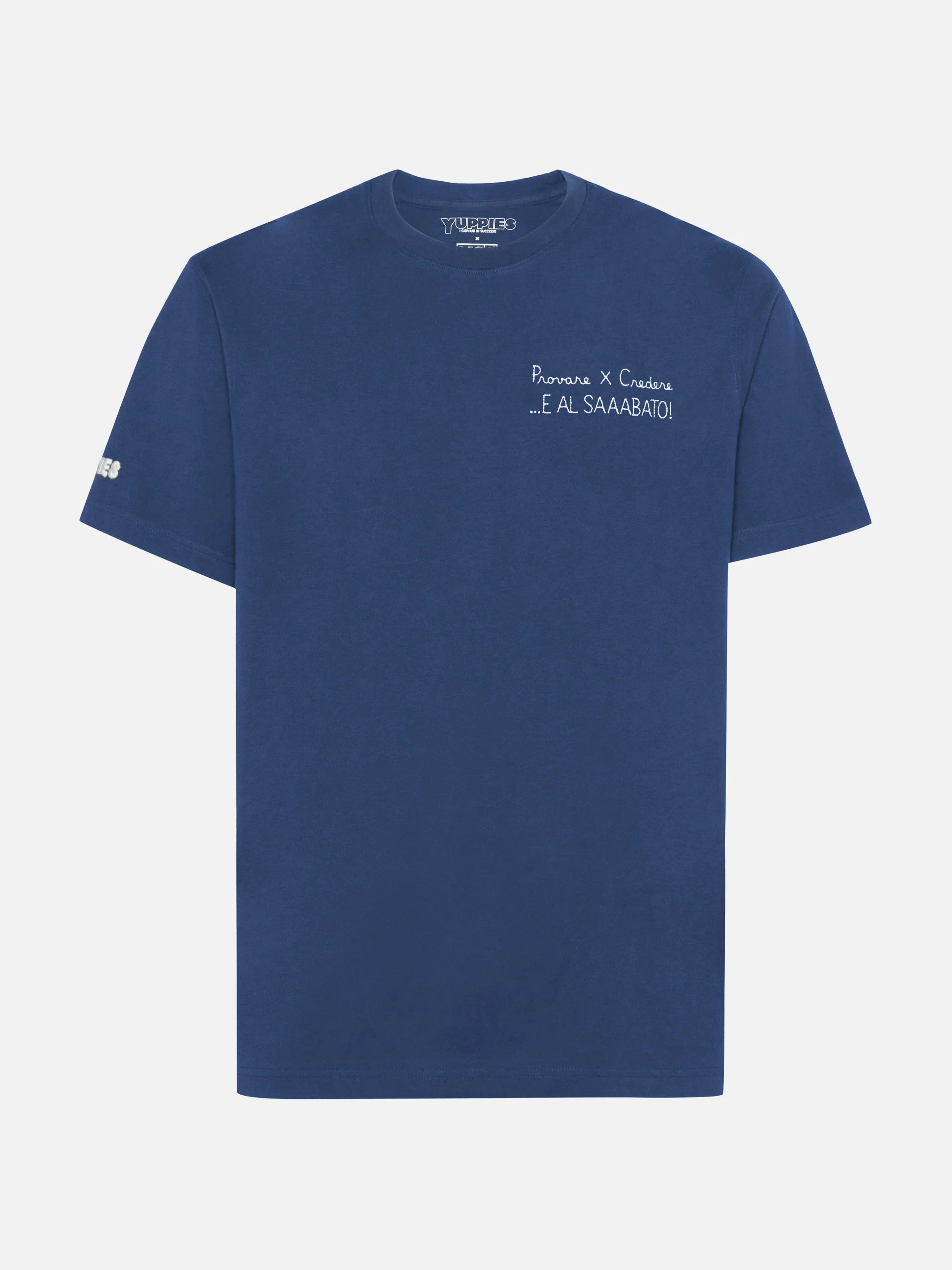 Winter cotton t-shirt Arnott with Provare per credere embroidery | YUPPIES SPECIAL EDITION