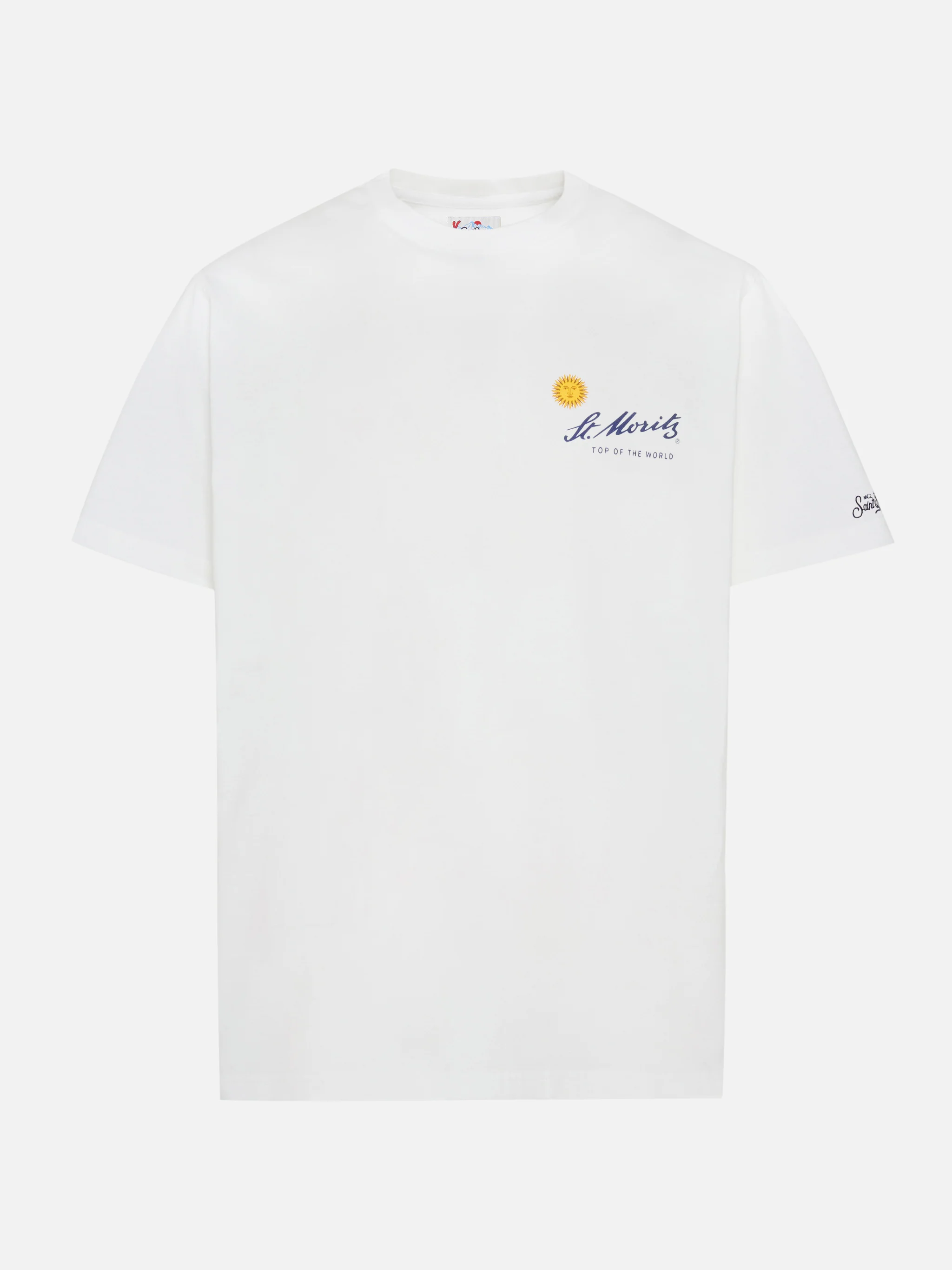 Winter cotton t-shirt Arnott with St. Moritz print | ST. MORITZ TOP OF THE WORLD SPECIAL EDITION - Image 5