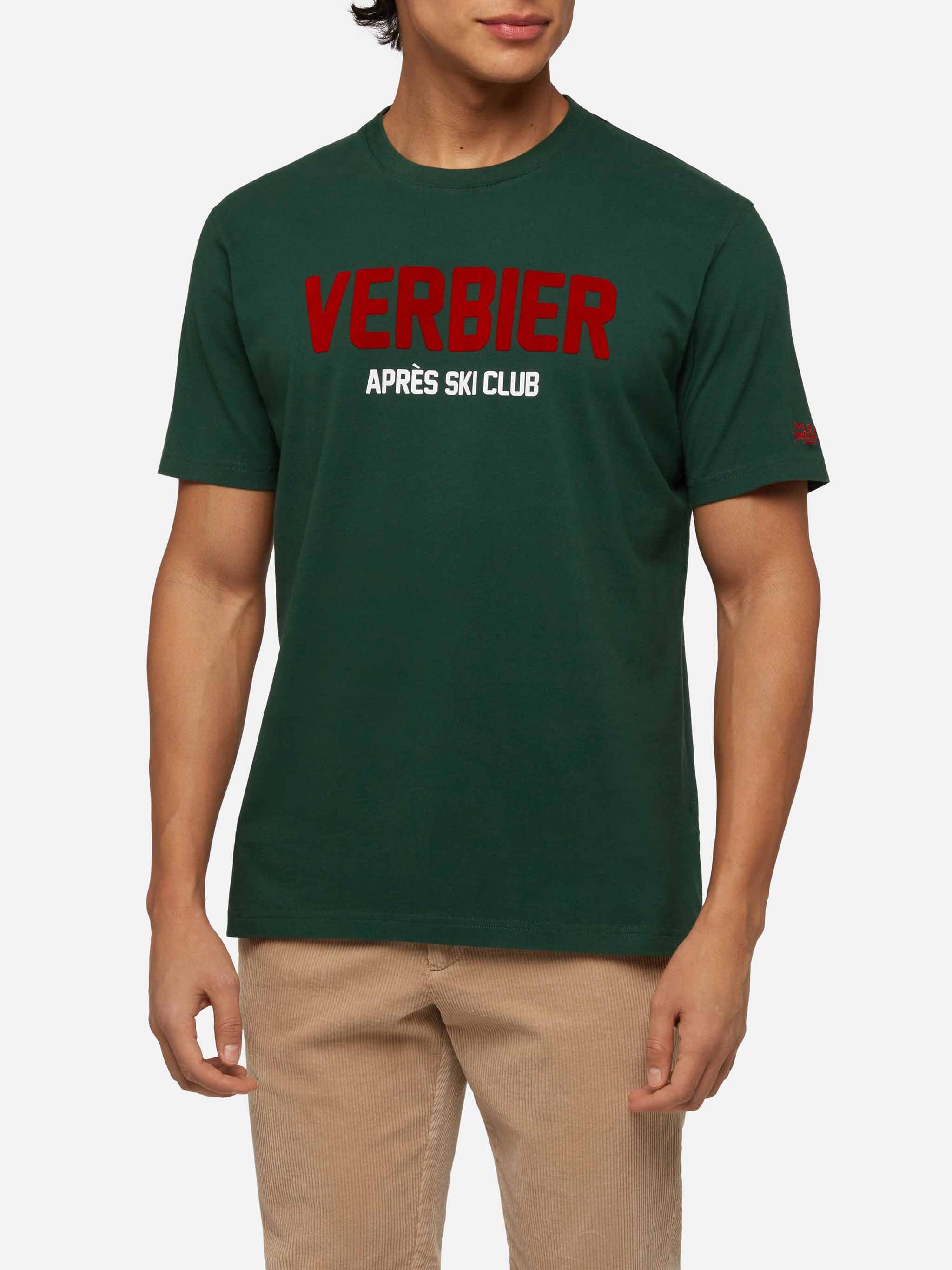 Winter cotton t-shirt Arnott with Verbier Aprés Ski print - Image 2