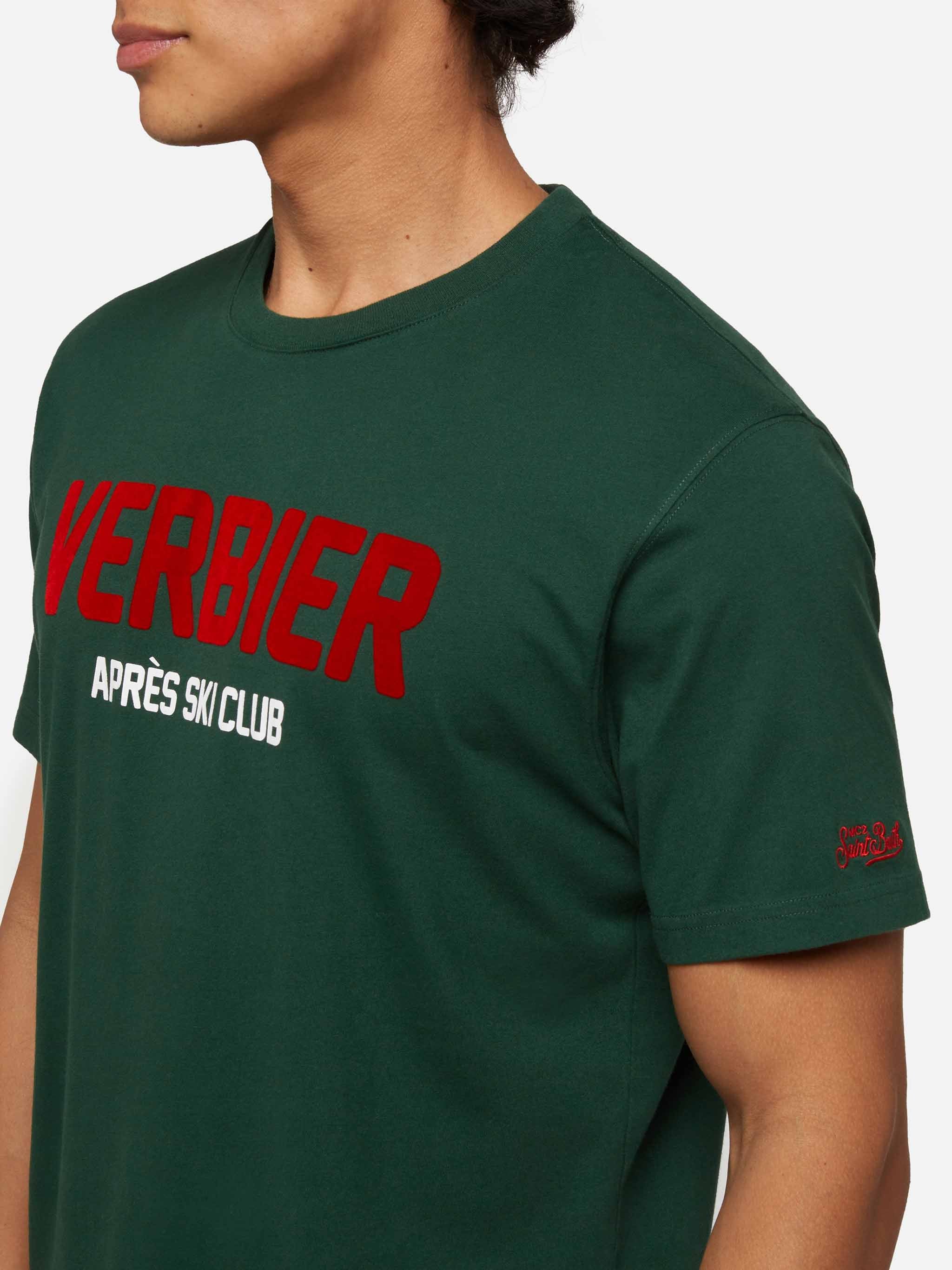 Winter cotton t-shirt Arnott with Verbier Aprés Ski print - Image 3