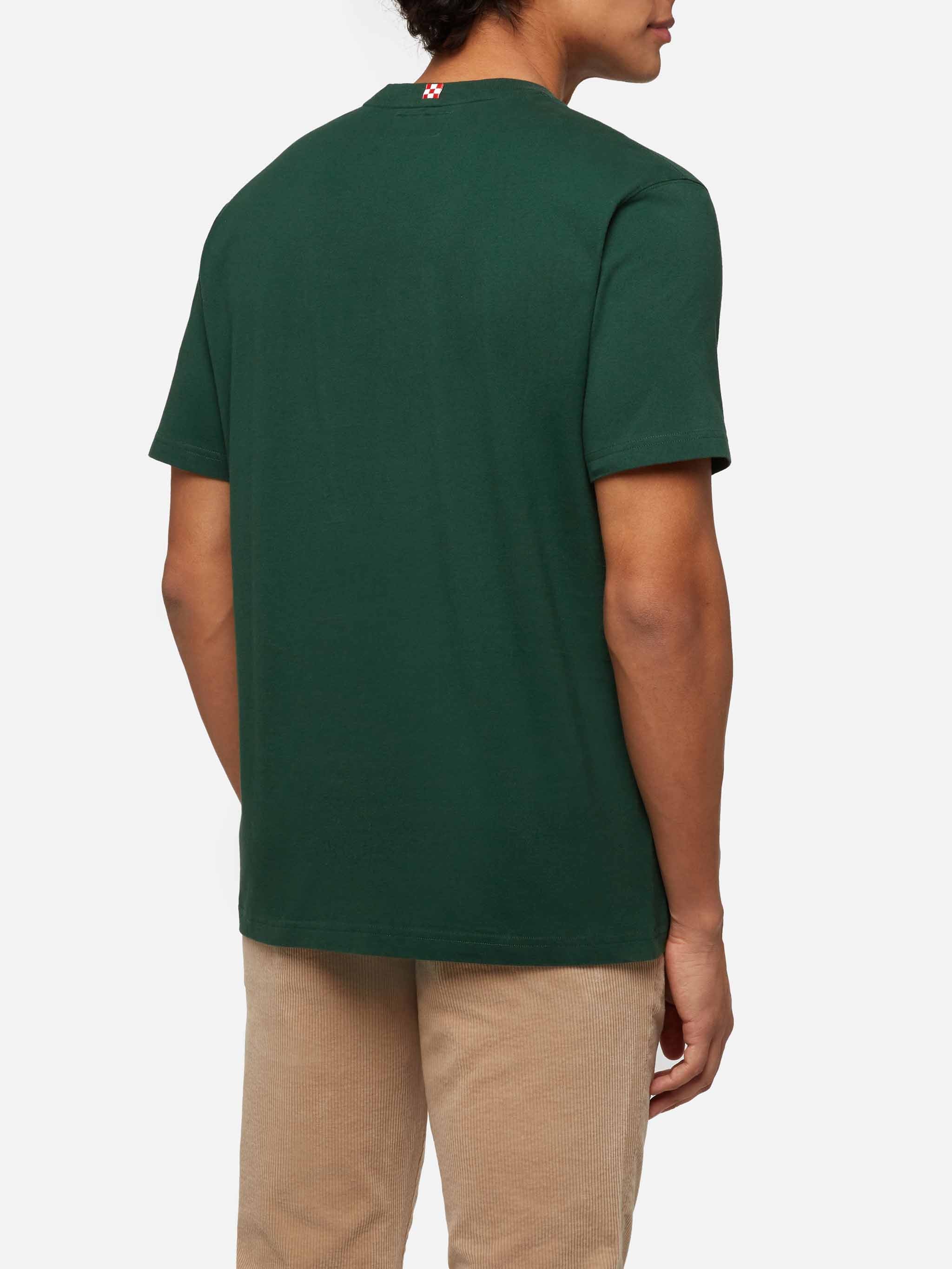 Winter cotton t-shirt Arnott with Verbier Aprés Ski print - Image 4