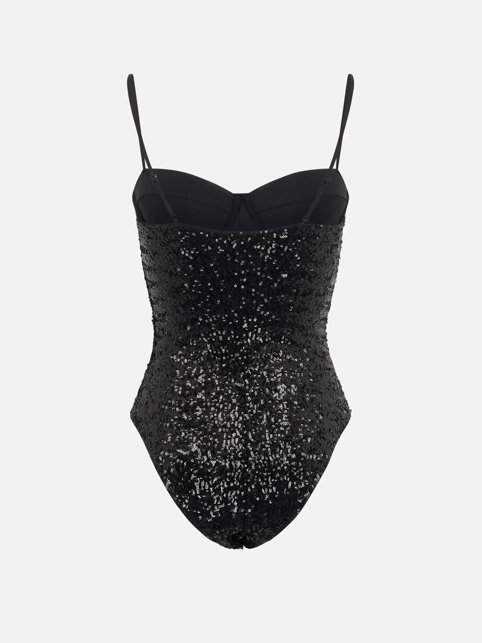 Apolline black sequin one-piece swimsuit - Image 5