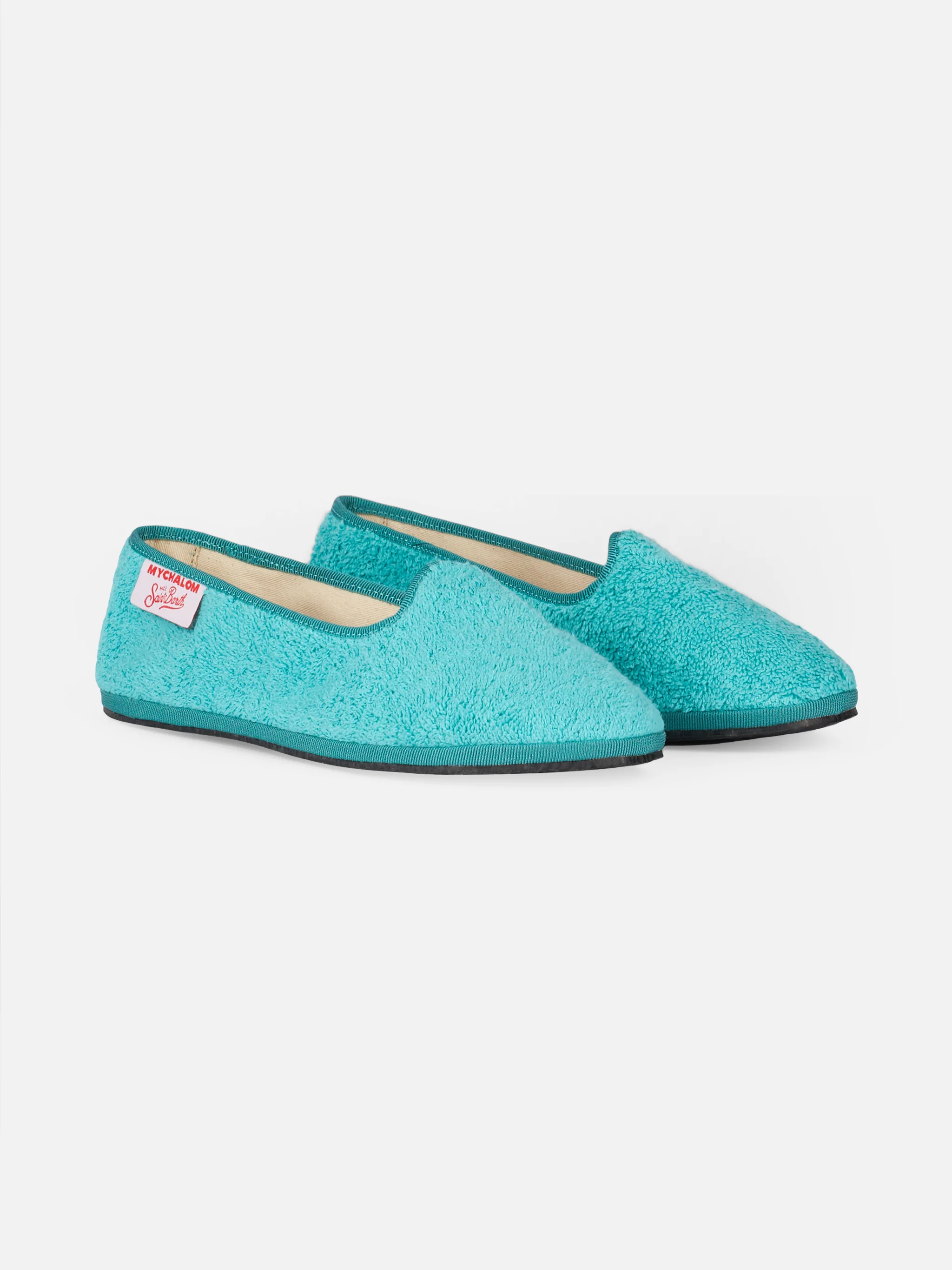 Water green Mychal terry friulana slippers | Special Edition - Image 2