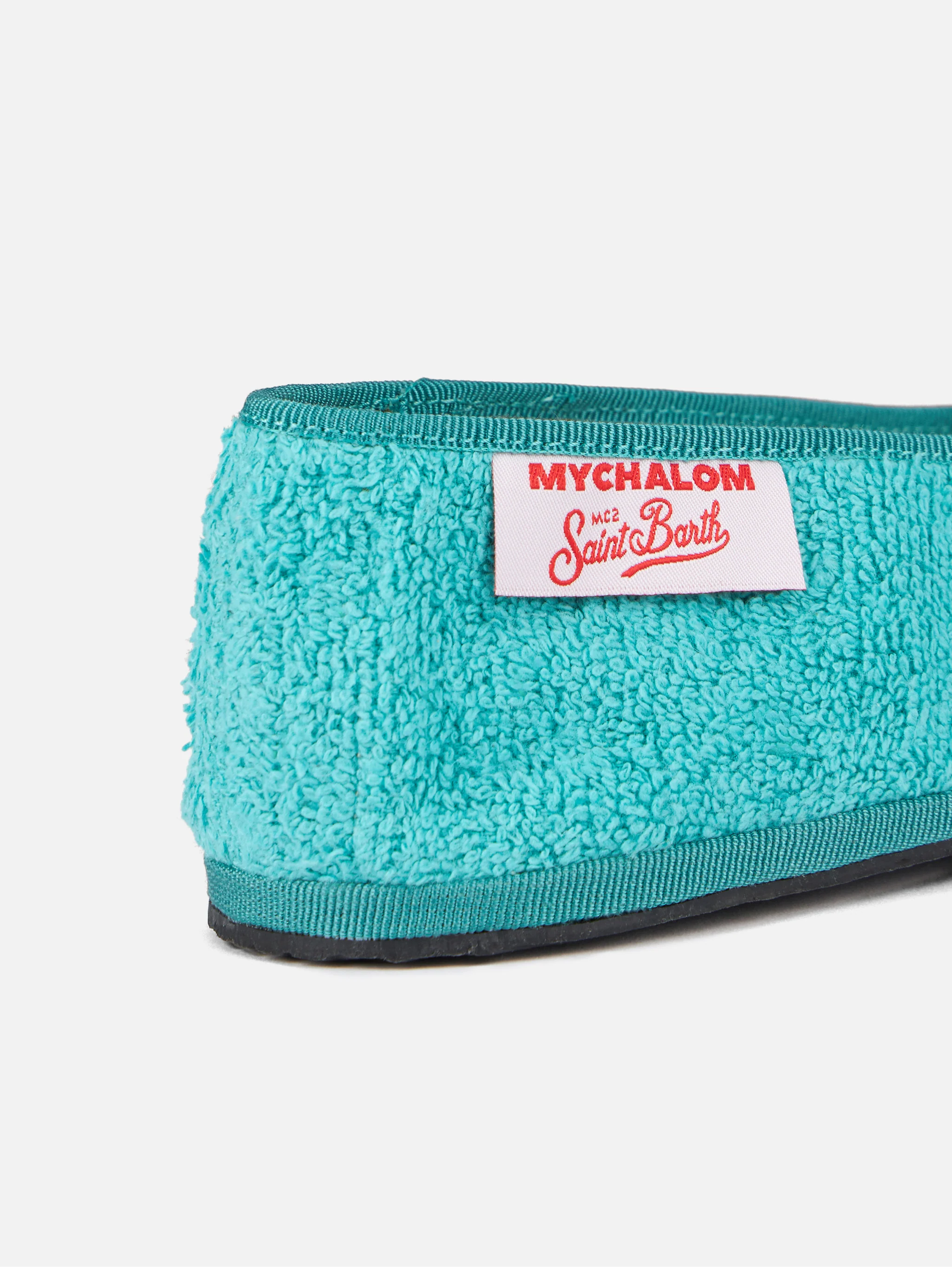 Water green Mychal terry friulana slippers | Special Edition - Image 3
