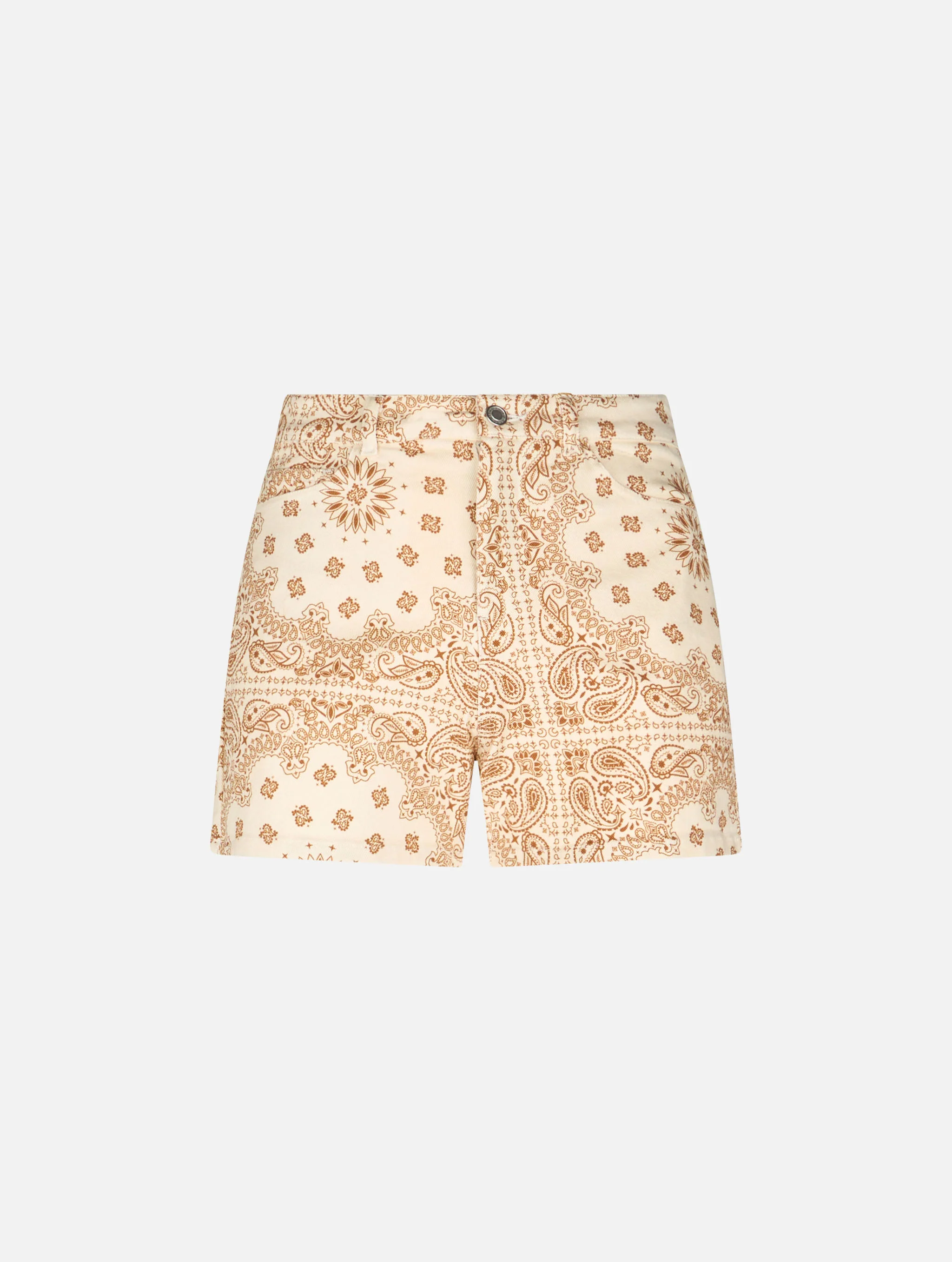 Cancun bandanna print denim bermuda shorts - Image 5