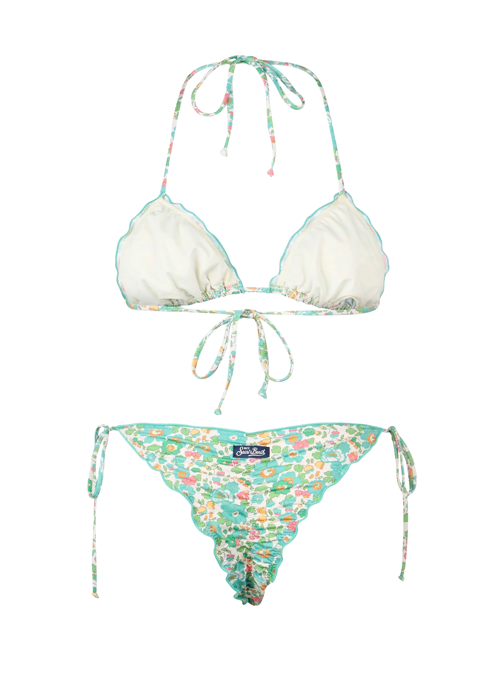 Sagittarius Miami Betsy floral triangle bikini | Special Edition - Image 3
