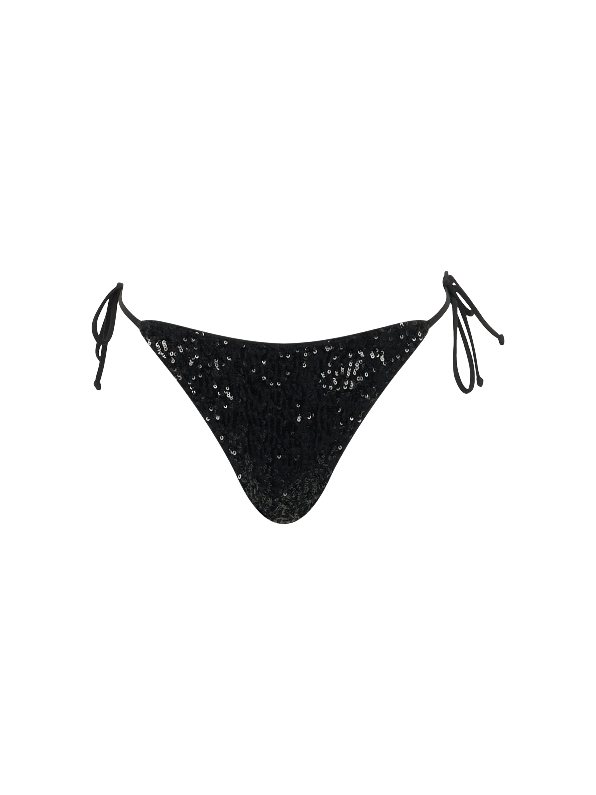 Marielle black sequins swim briefs