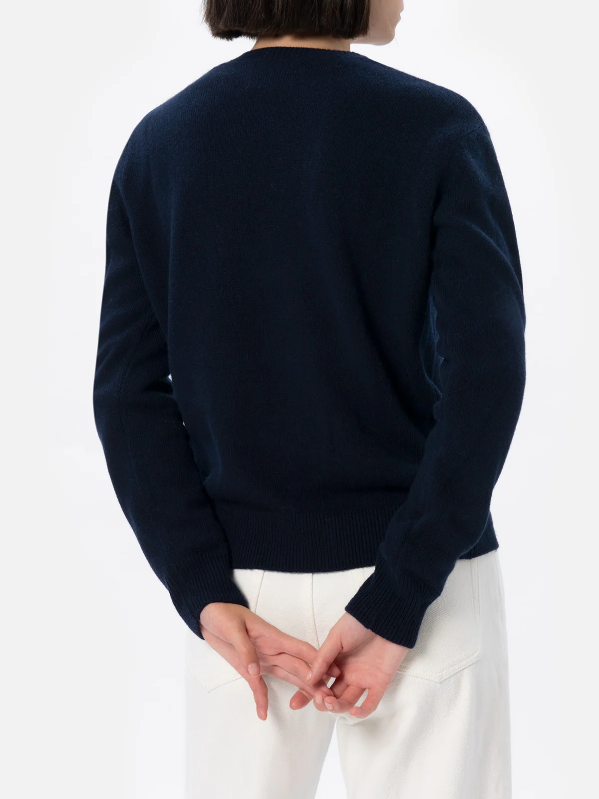 New Queen blue sweater with Non me lo merito jacquard - Image 3