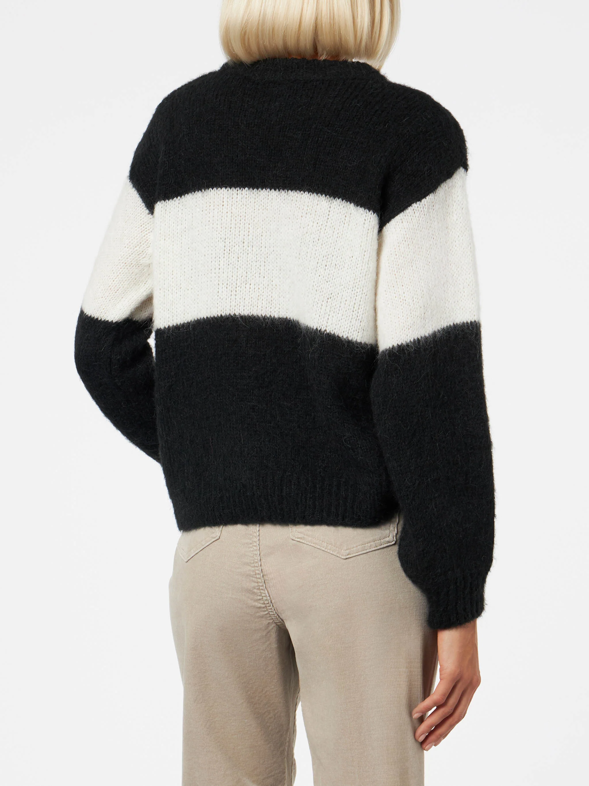 Black fuchsia Après Chic jacquard Danya Soft sweater - Image 2