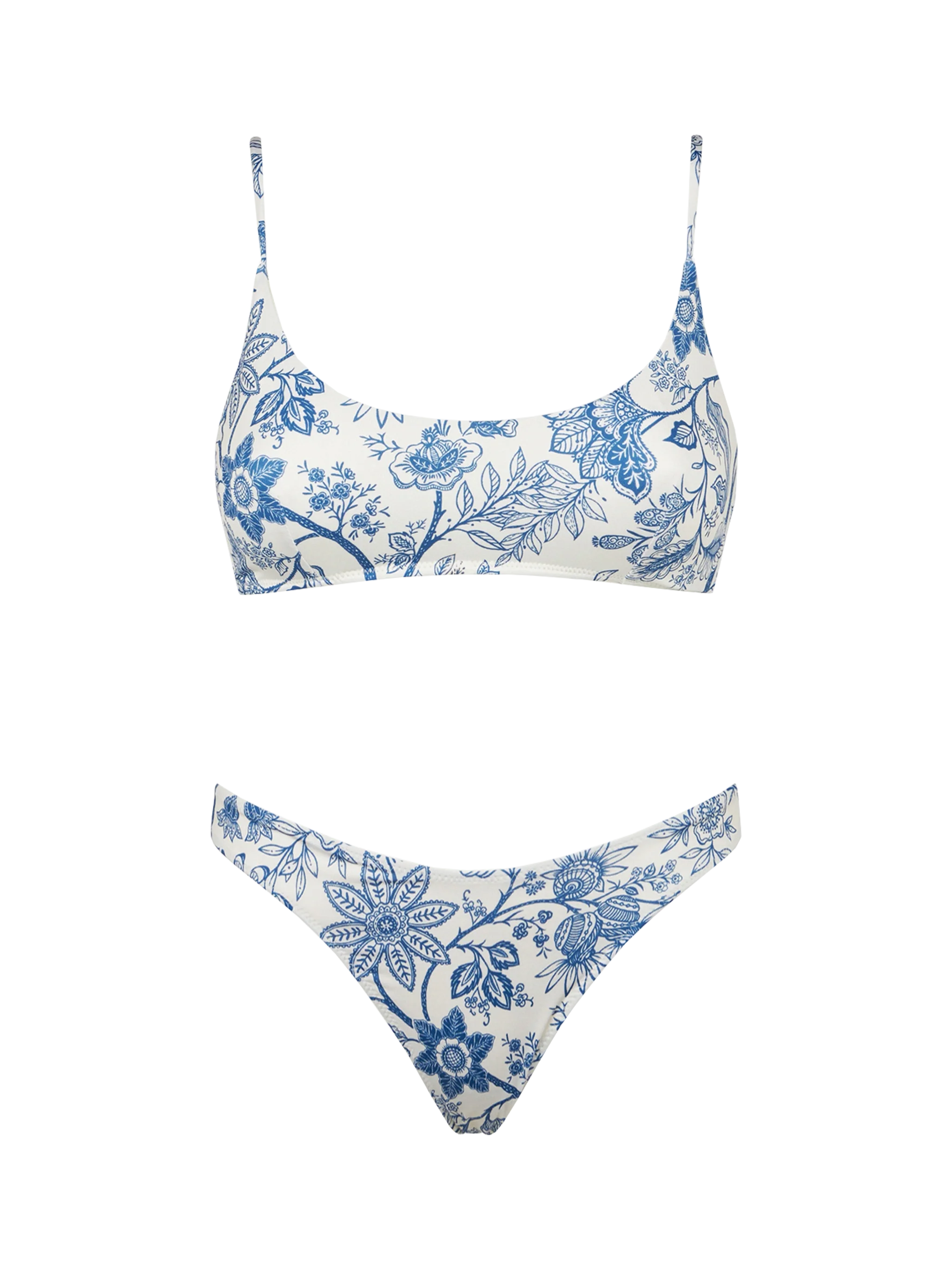 Judy Naomi floral bralette bikini