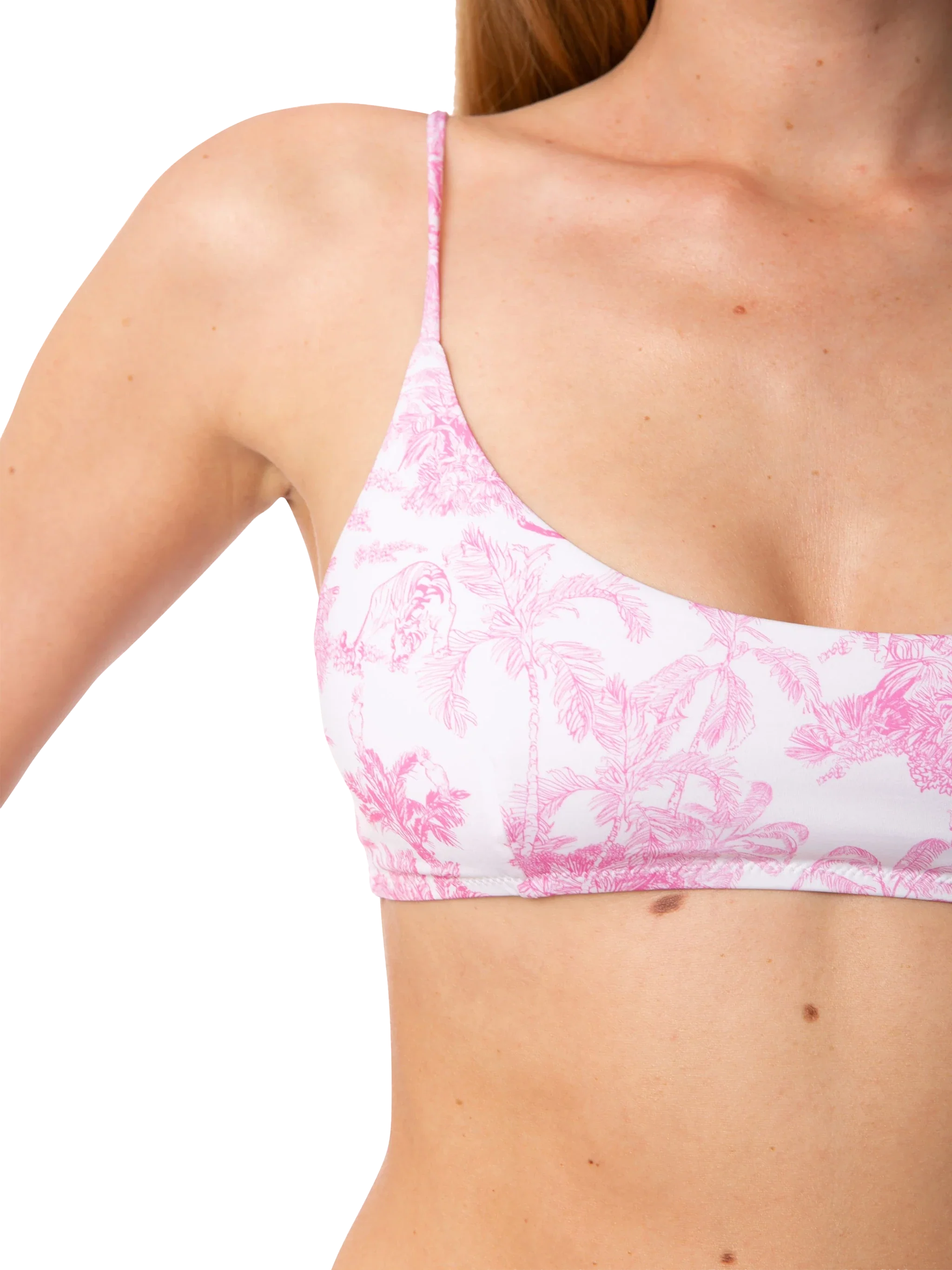 Judy Naomi pink jungle print bralette bikini - Image 3