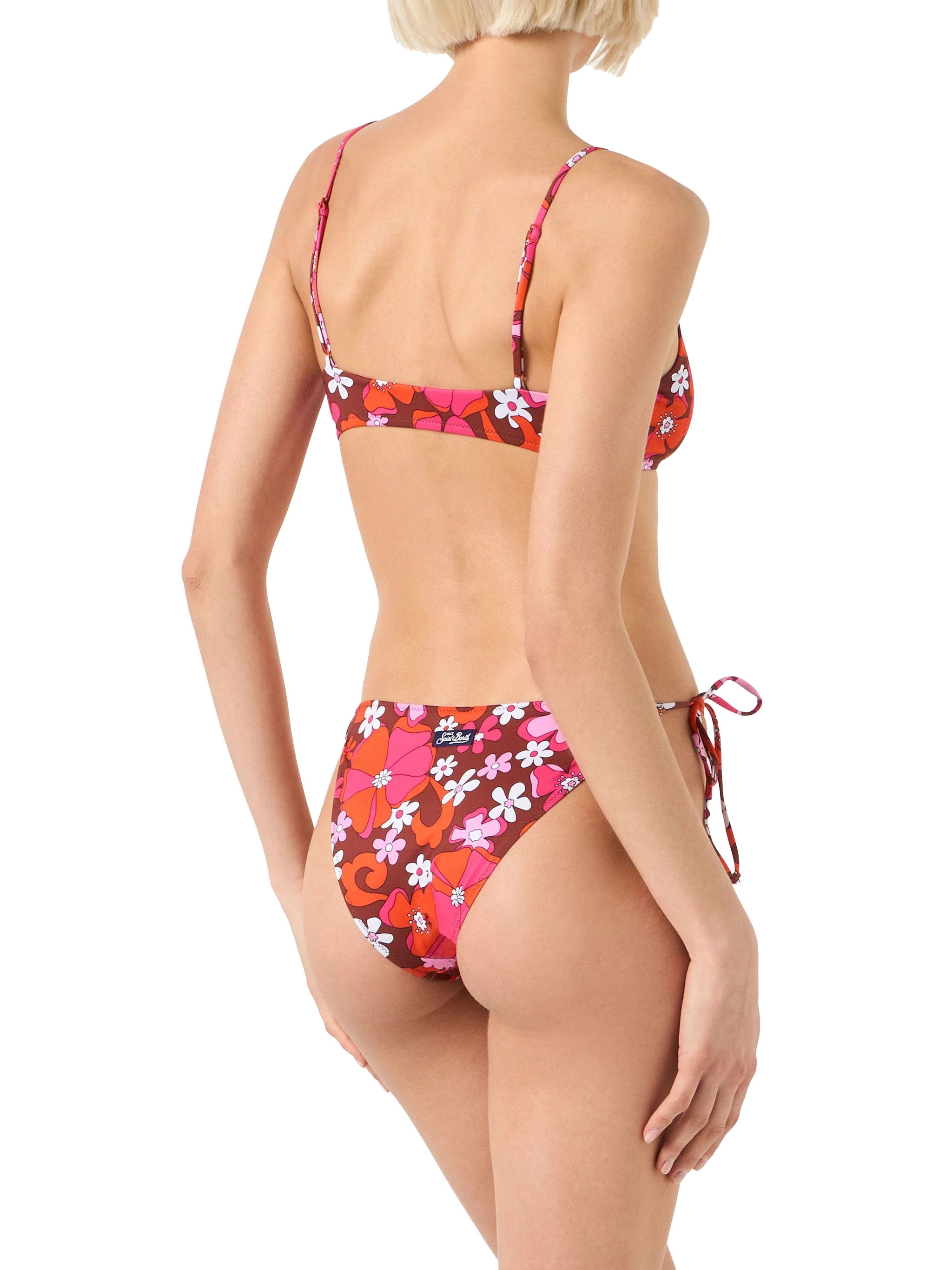 Judy Virgo retro floral bralette bikini - Image 3