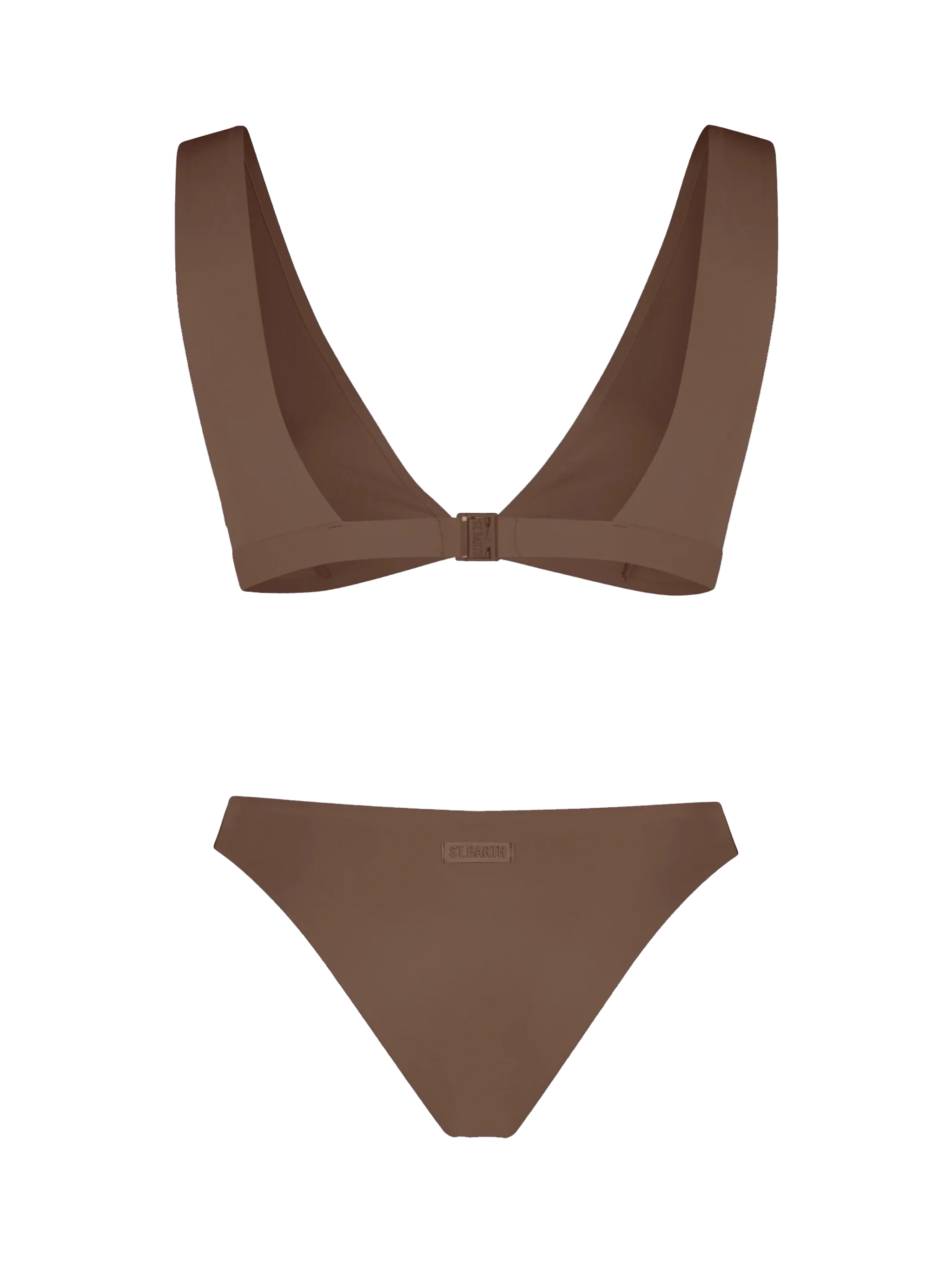 Ofelia Reanna brown heatsealed scoop bikini - Image 3