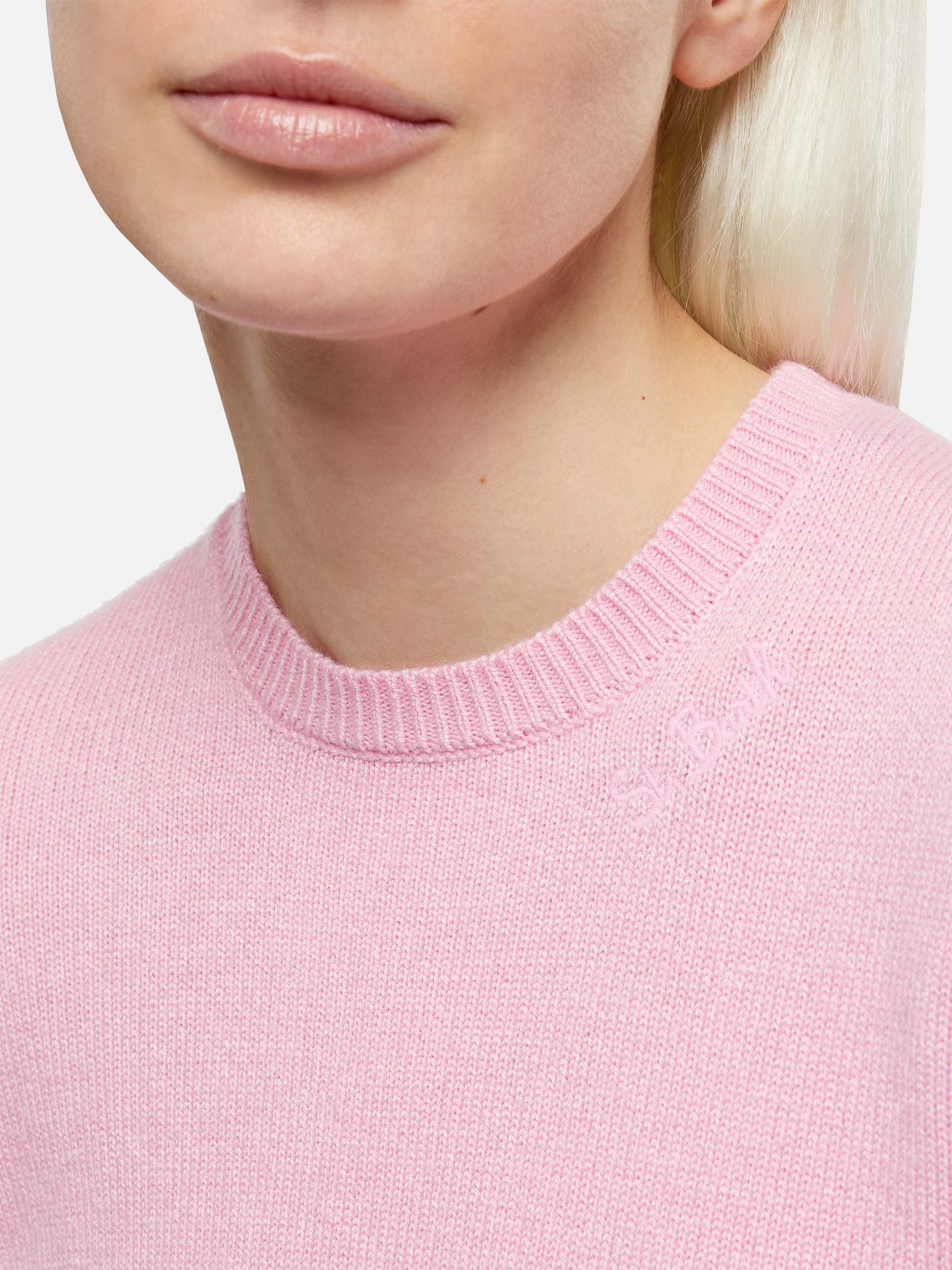 Sorbonne pink cashmere blend sweater - Image 2