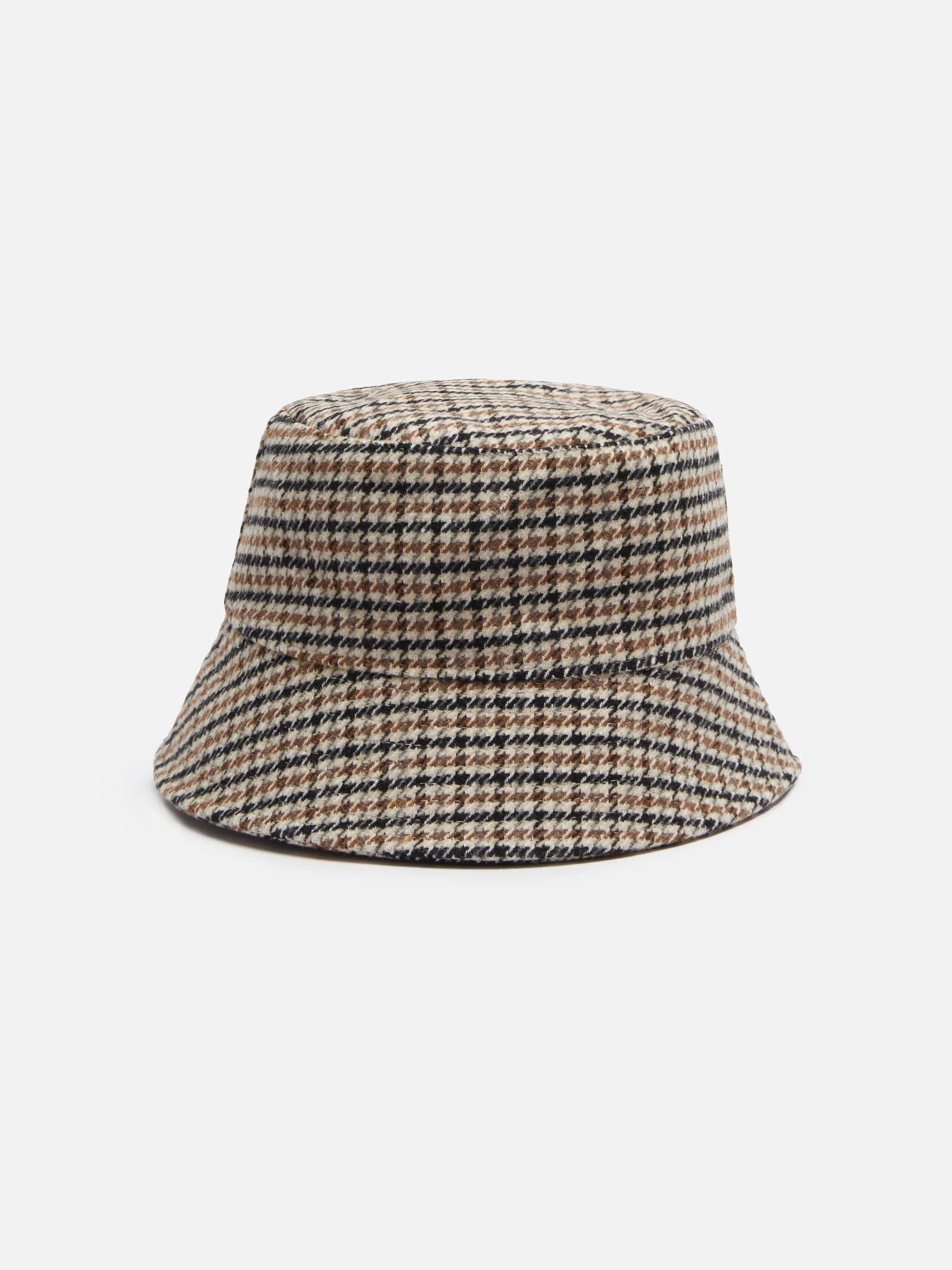 Bucket hat Jude with pied de poule print - Image 2