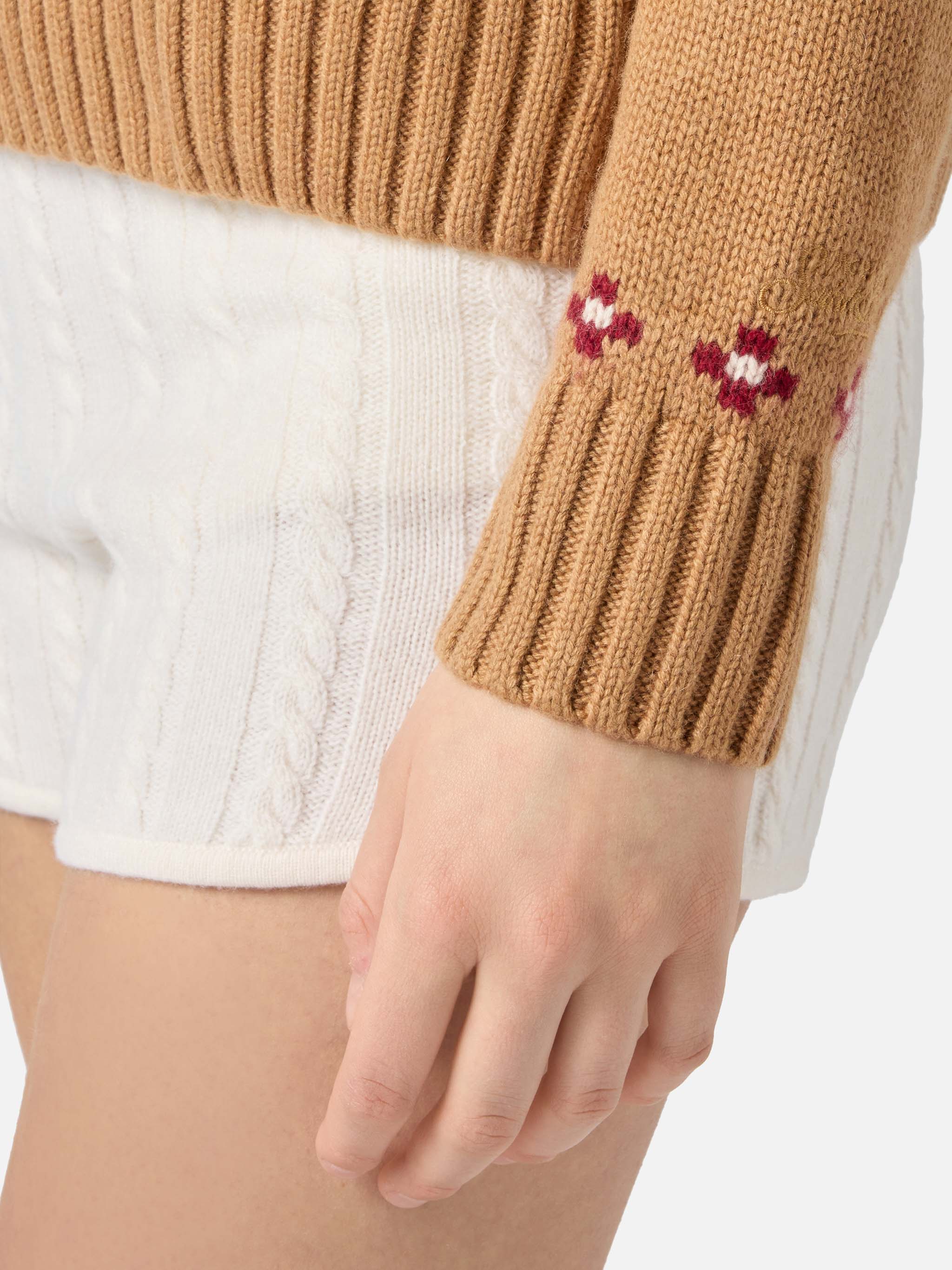 Meghan Nordic jacquard knit sweater - Image 4