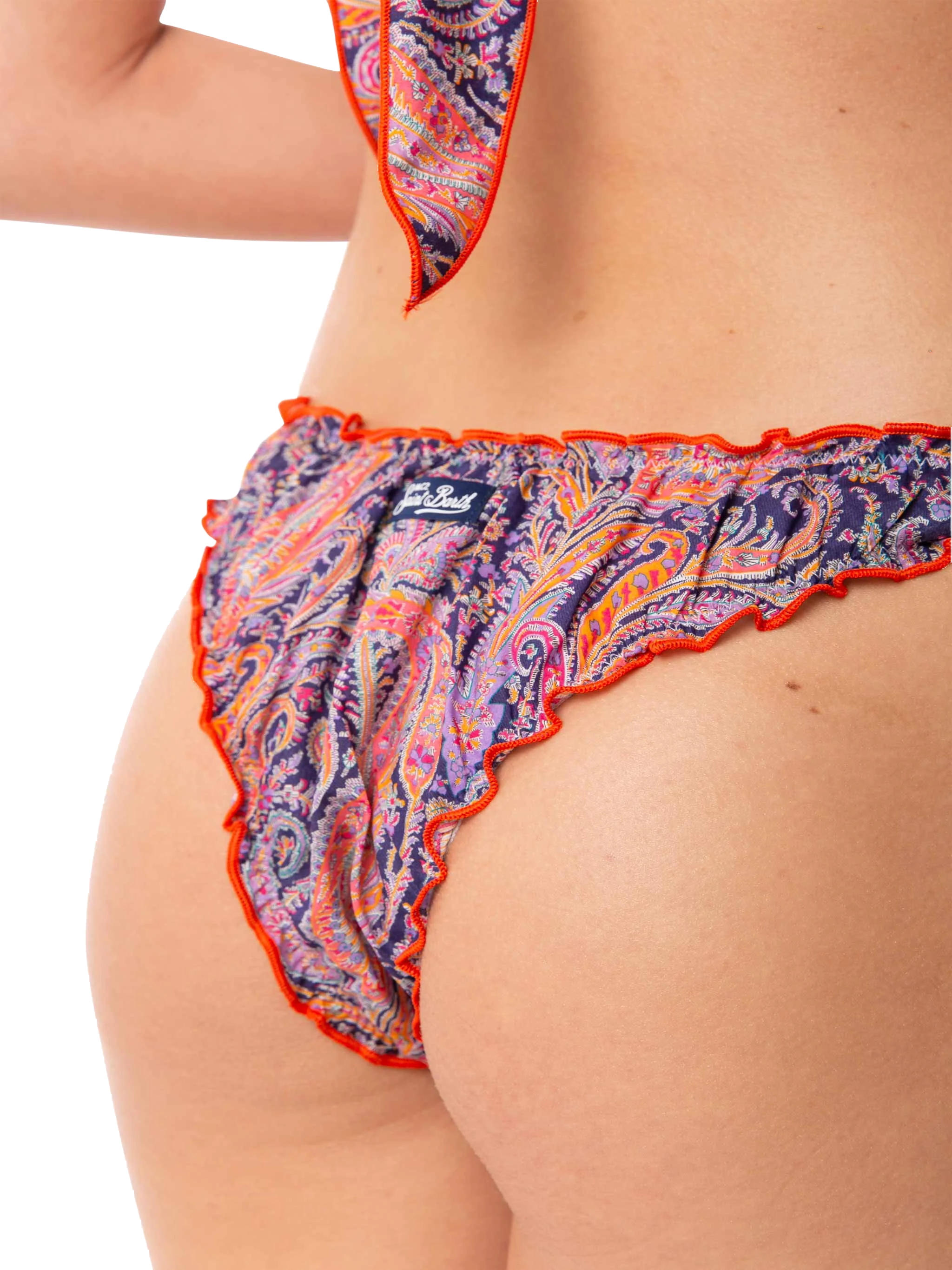 Multicolor paisley Venus cheeky swim briefs | Special Edition