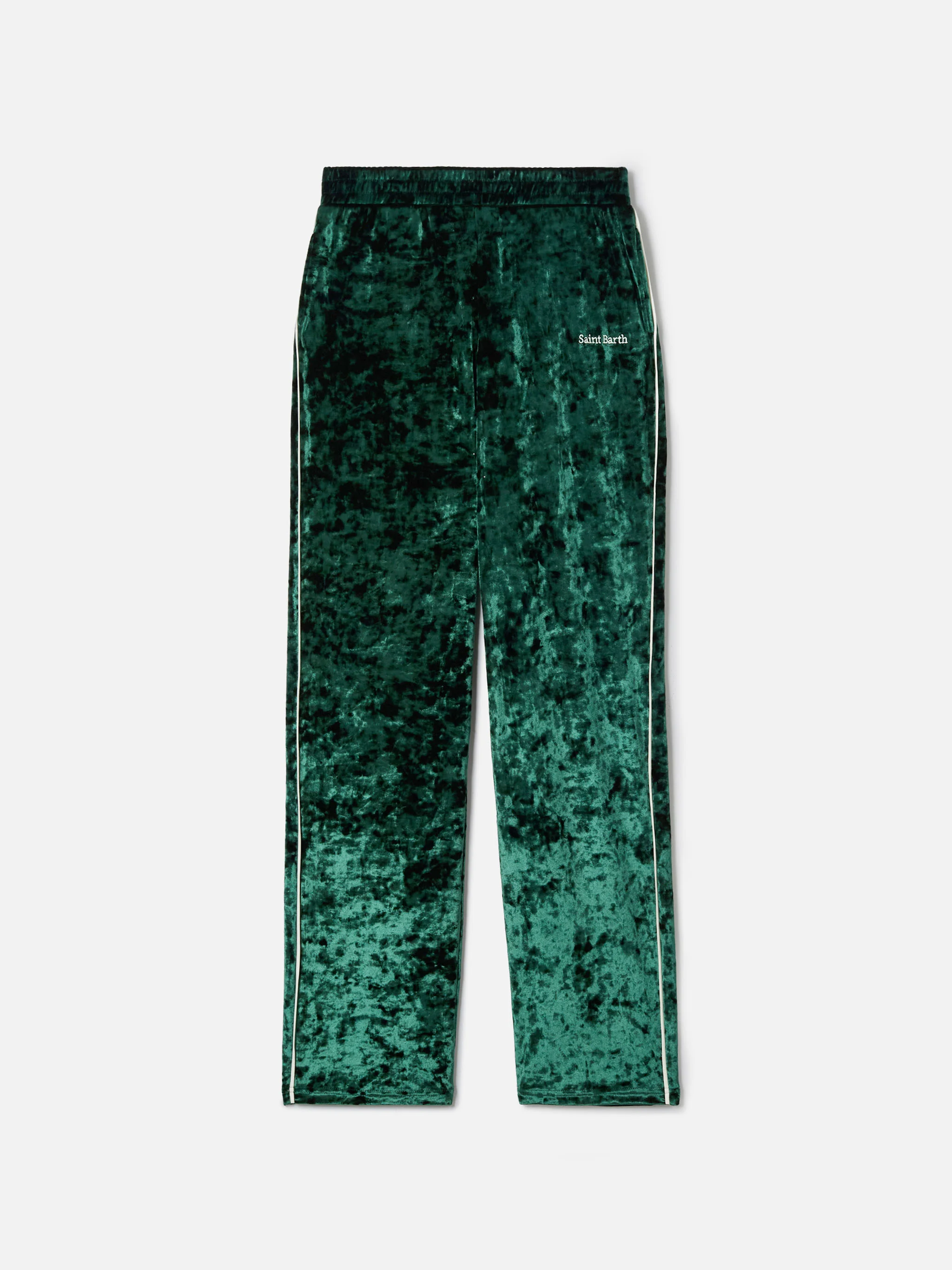 Yvonne green chenille pants - Image 5