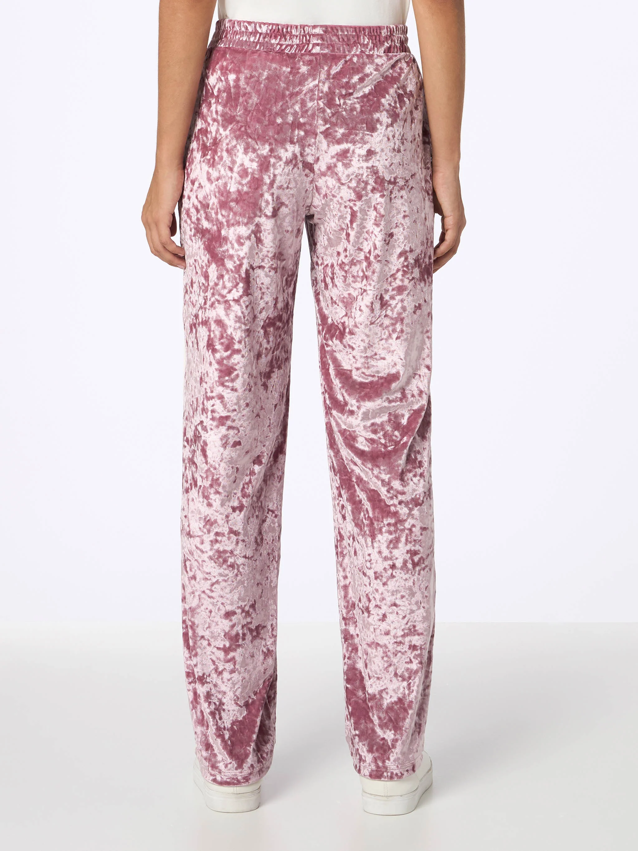 Yvonne pink chenille jogger pants - Image 2