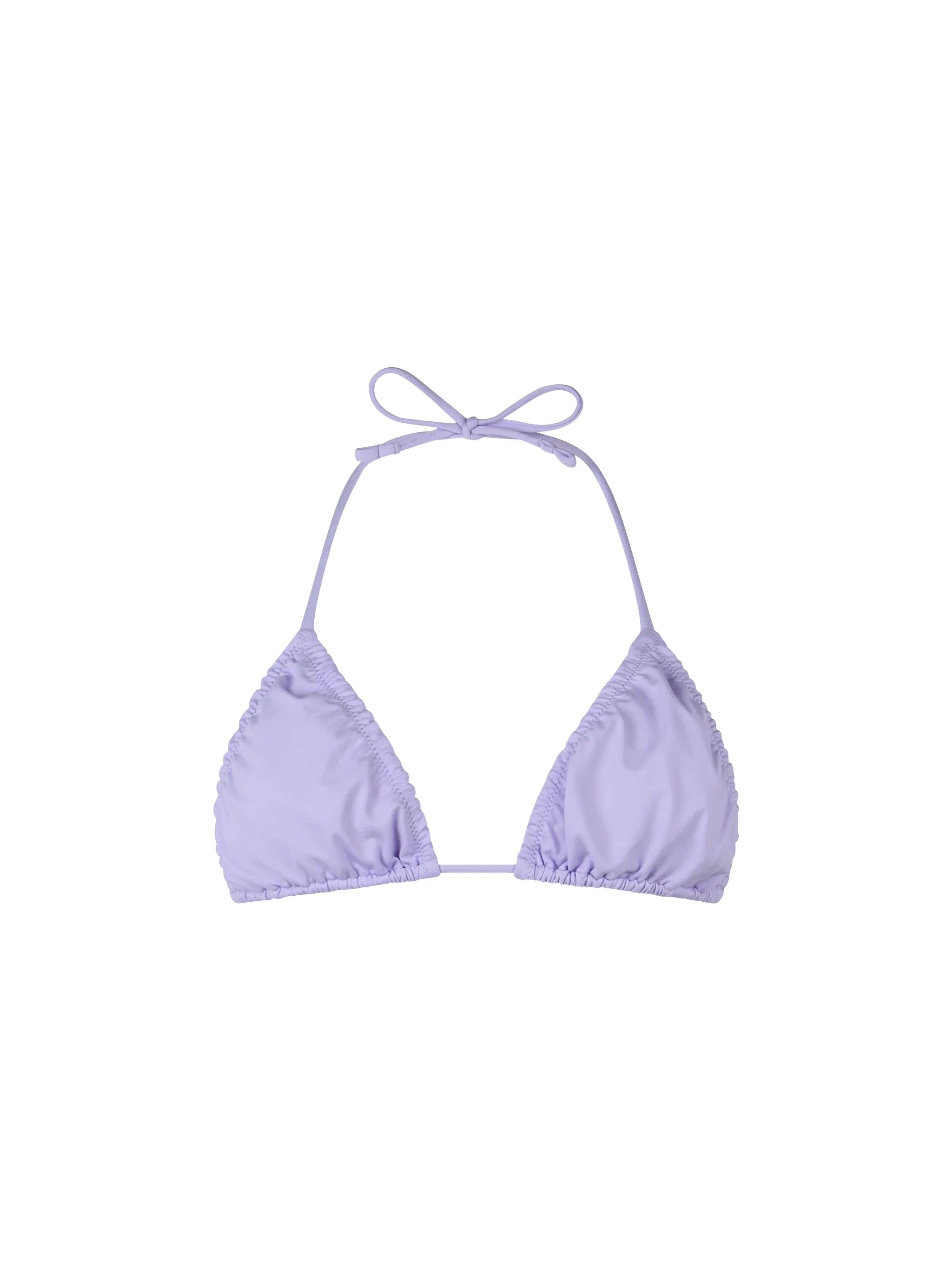 Nilly lilac triangle swimsuit top