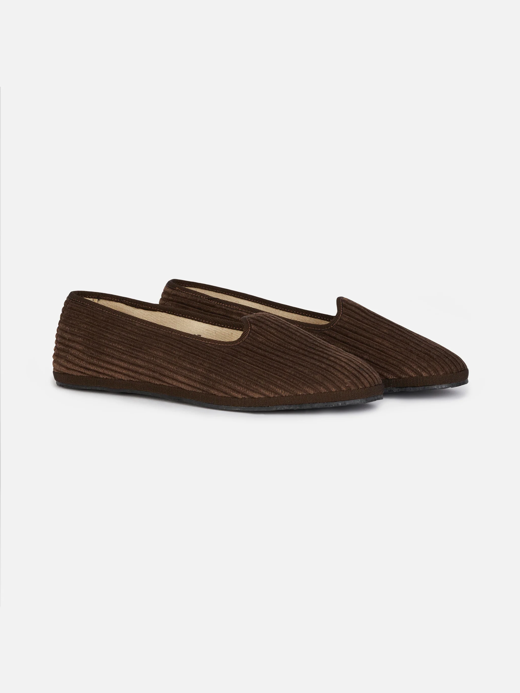 Mychal brown corduroy friulana slippers | Special Edition - Image 2
